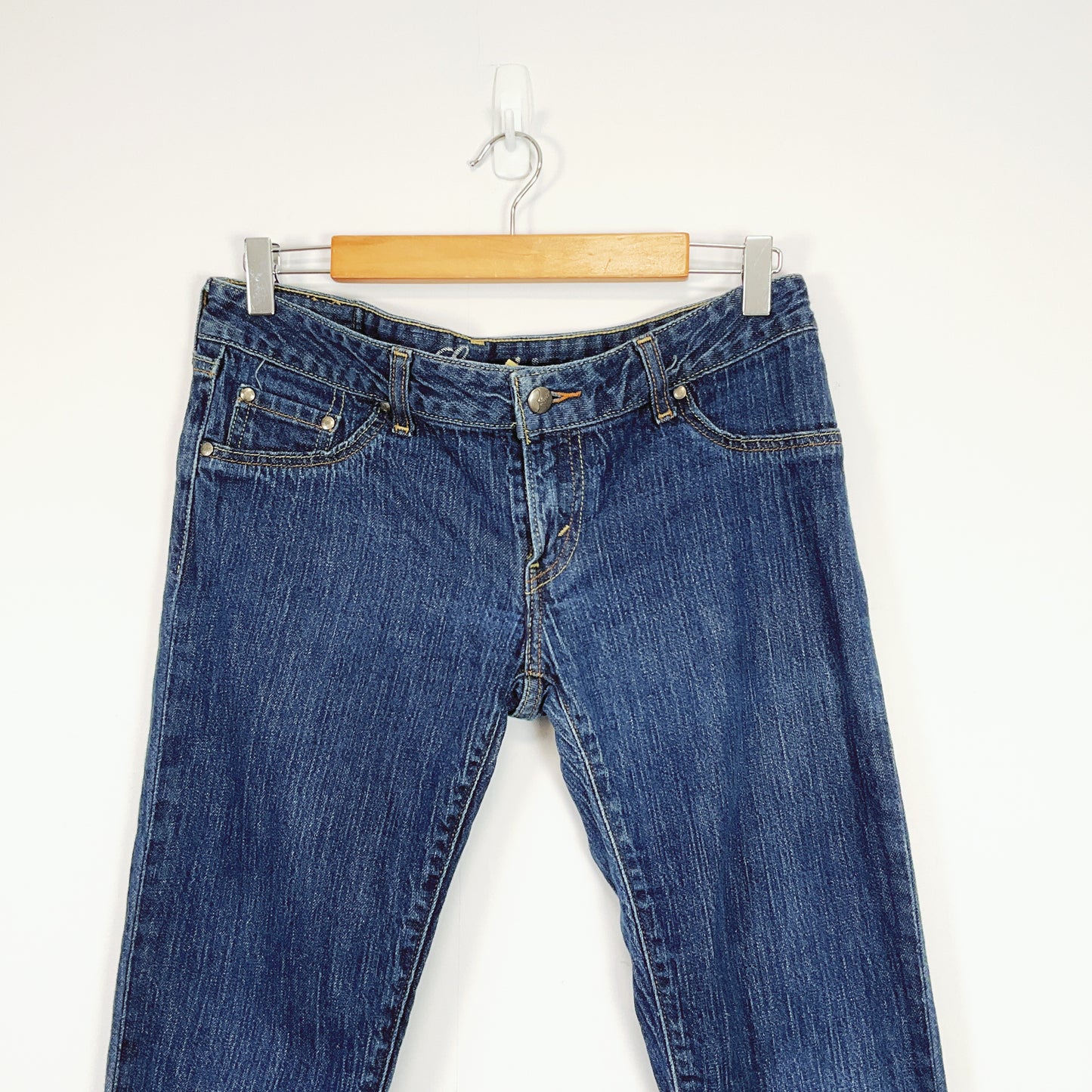 Levis -Blue Straight Stretch Denim-Skinny Jeans