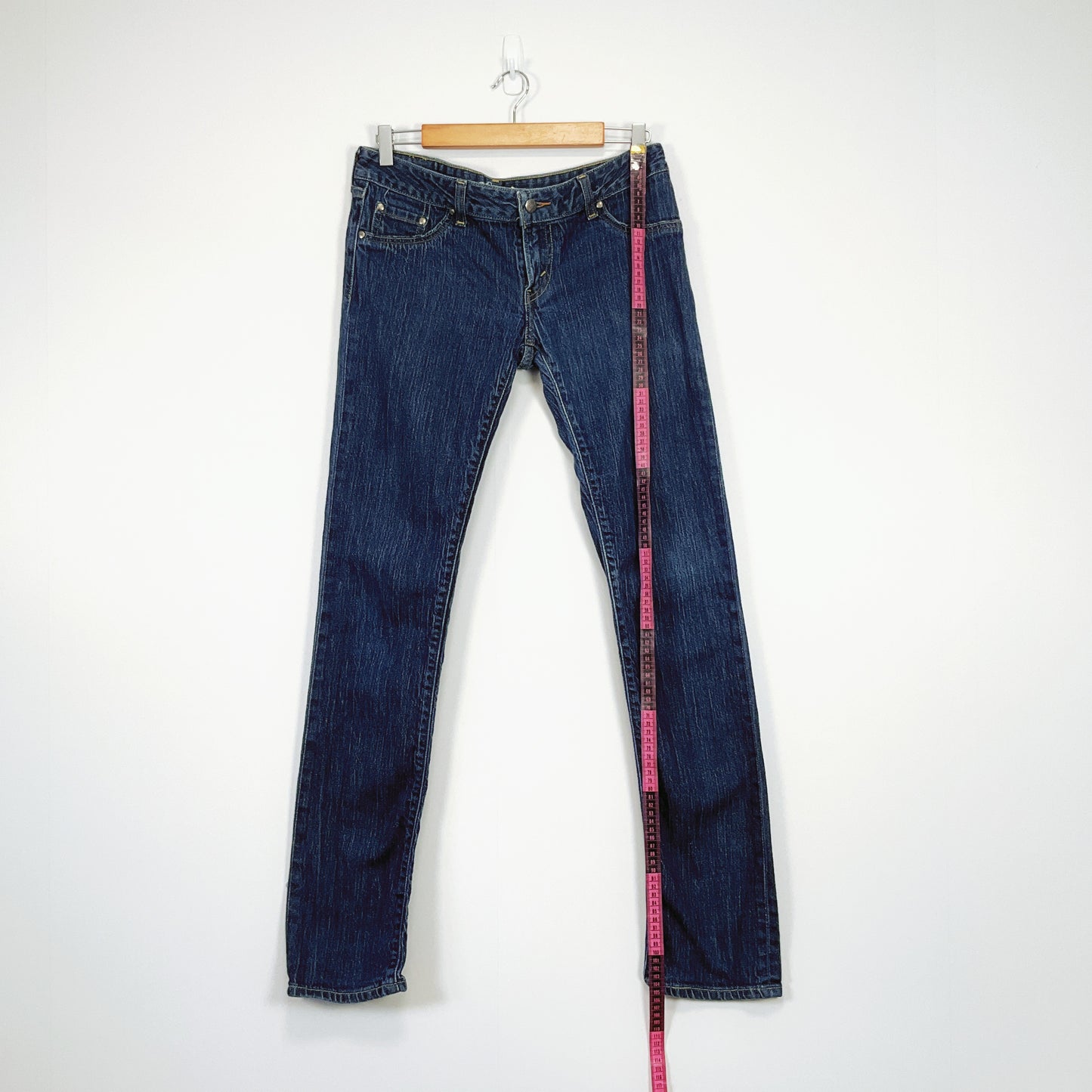 Levis -Blue Straight Stretch Denim-Skinny Jeans