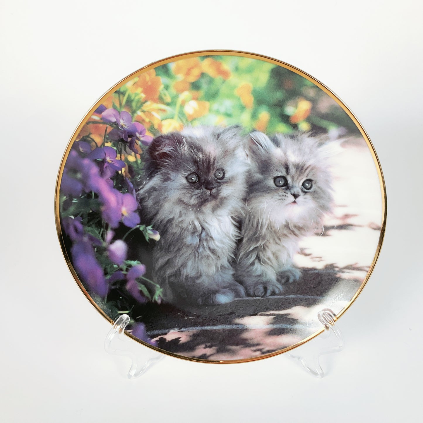 Franklin Mint - "Sitting Pretty" by Nancy Matthews Decorative Plate