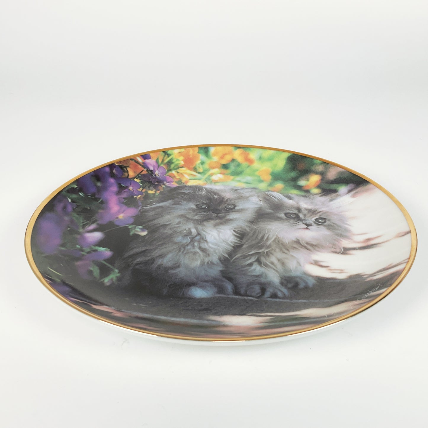 Franklin Mint - "Sitting Pretty" by Nancy Matthews Decorative Plate