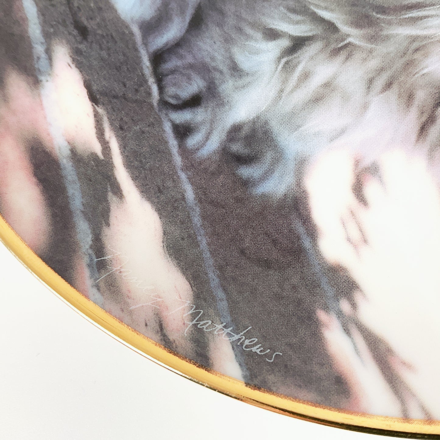 Franklin Mint - "Sitting Pretty" by Nancy Matthews Decorative Plate