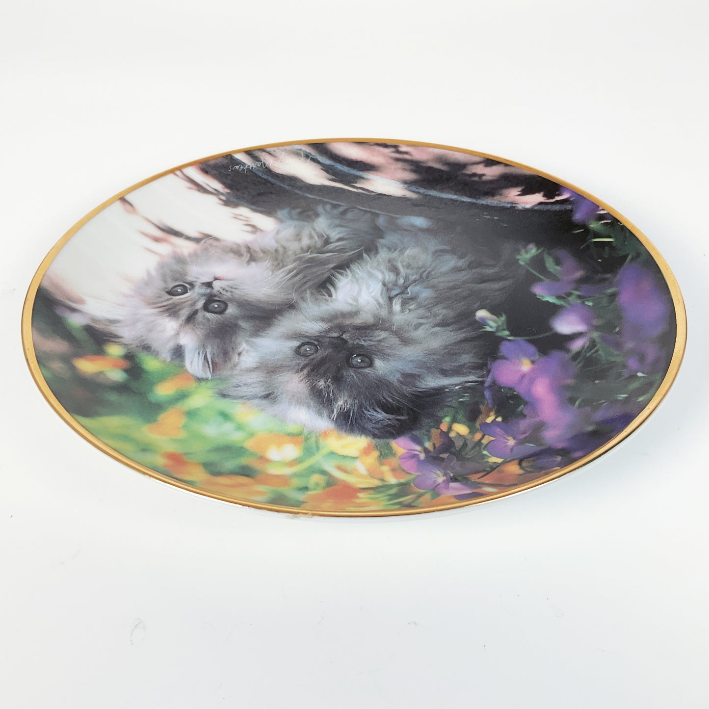Franklin Mint - "Sitting Pretty" by Nancy Matthews Decorative Plate