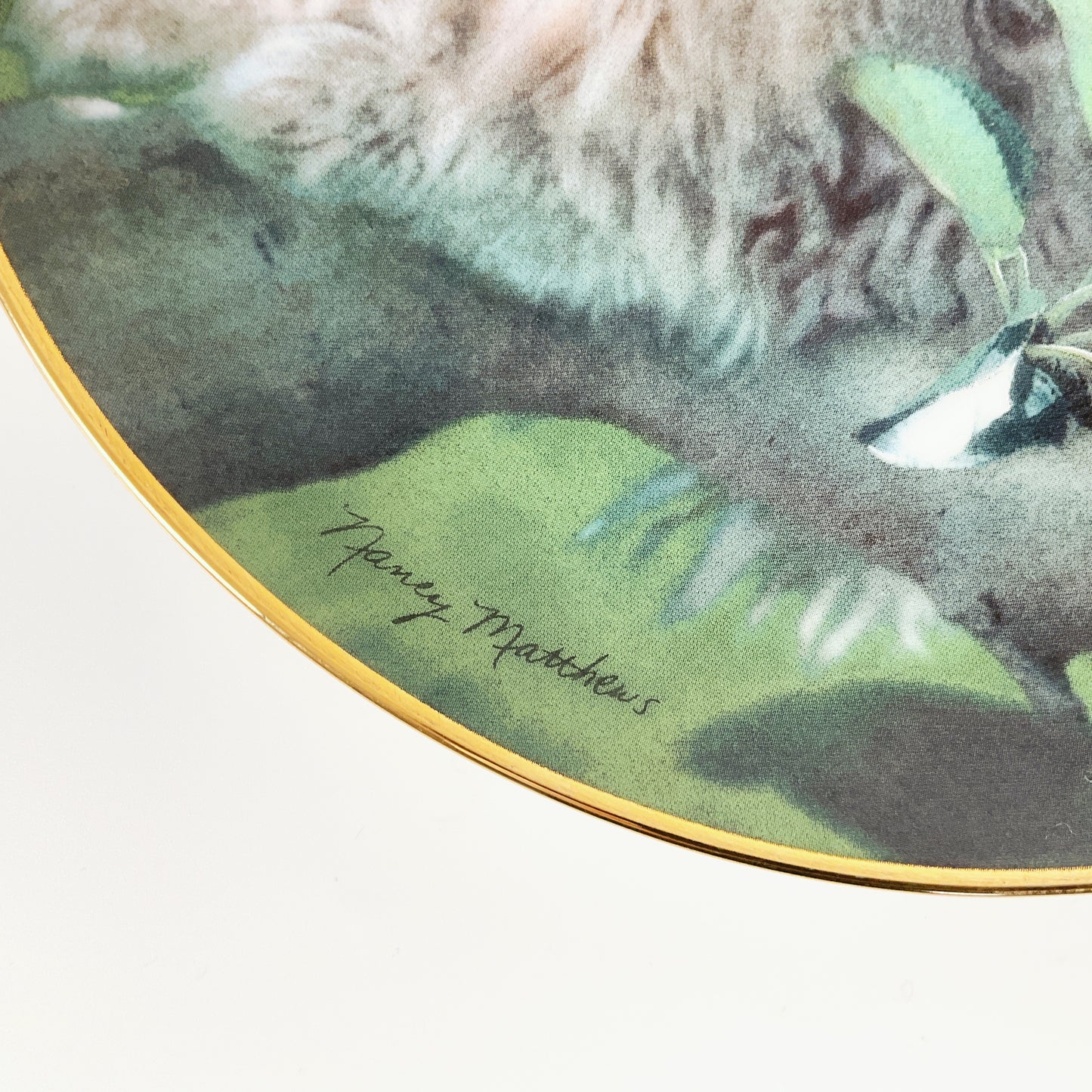 Franklin Mint - "Out on a Limb" by Nancy Matthews Decorative Plate