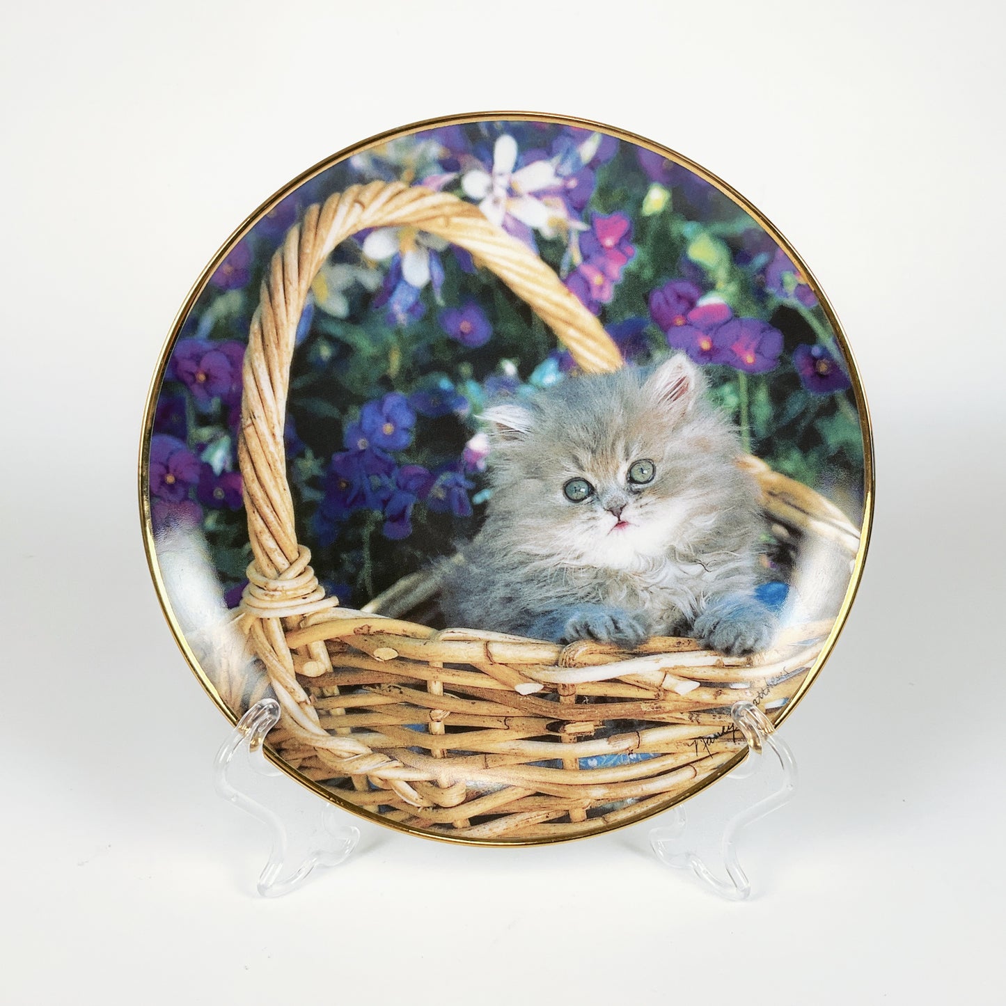 Franklin Mint - "Room for One More" by Nancy Matthews Decorative Plate