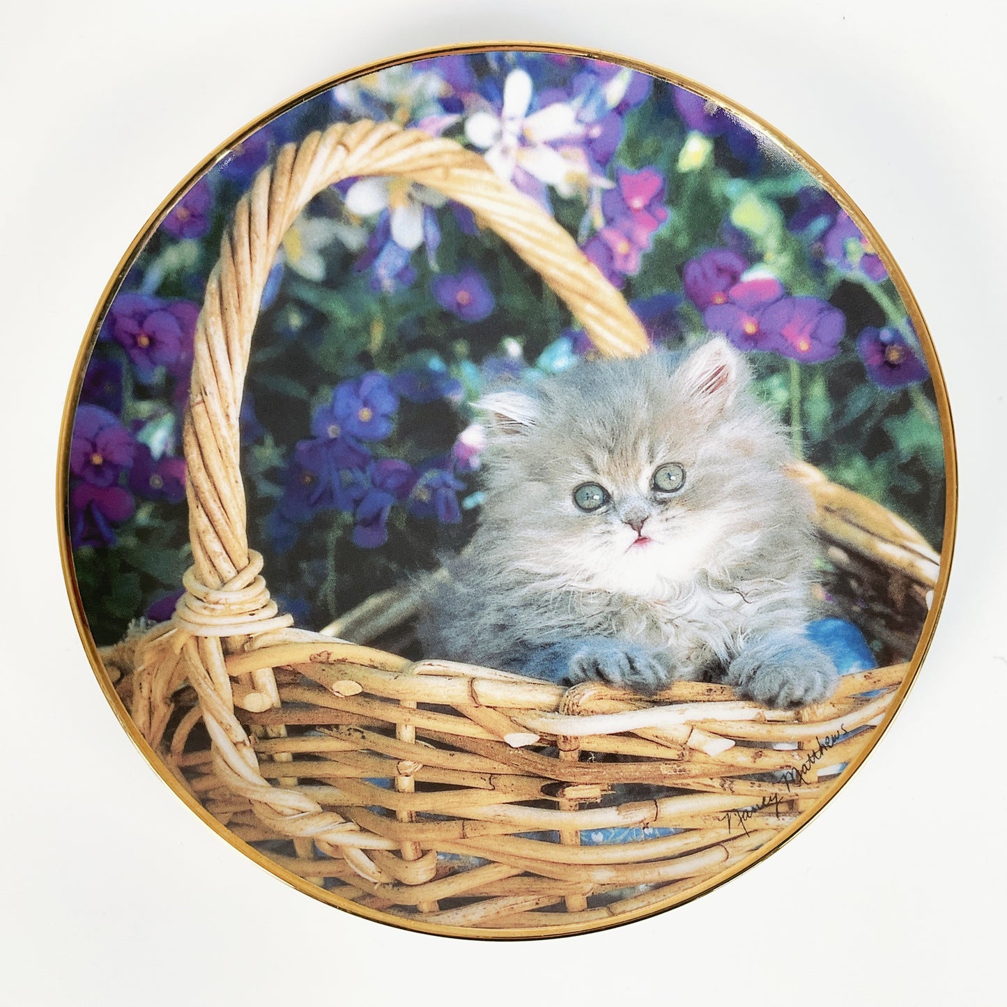 Franklin Mint - "Room for One More" by Nancy Matthews Decorative Plate