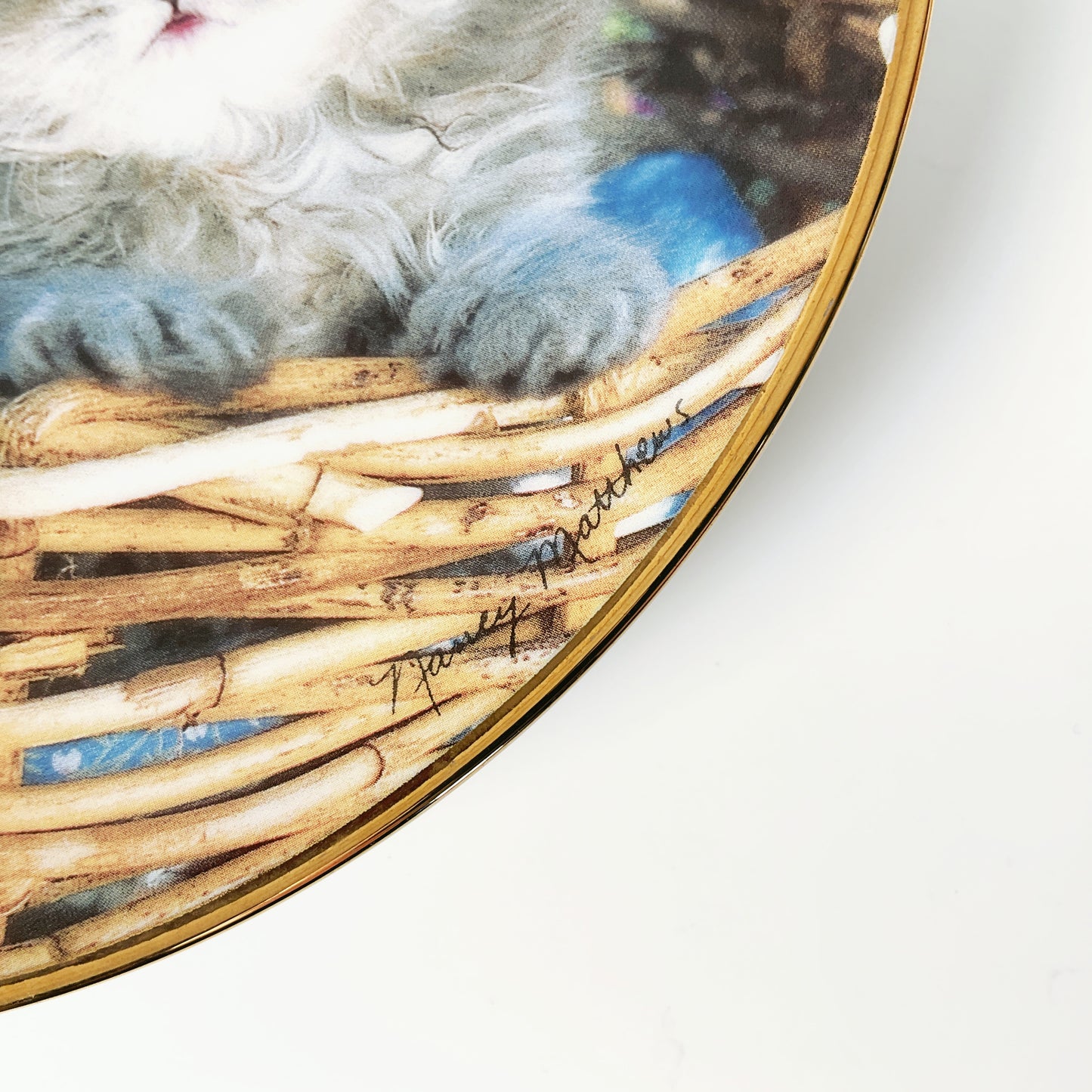 Franklin Mint - "Room for One More" by Nancy Matthews Decorative Plate