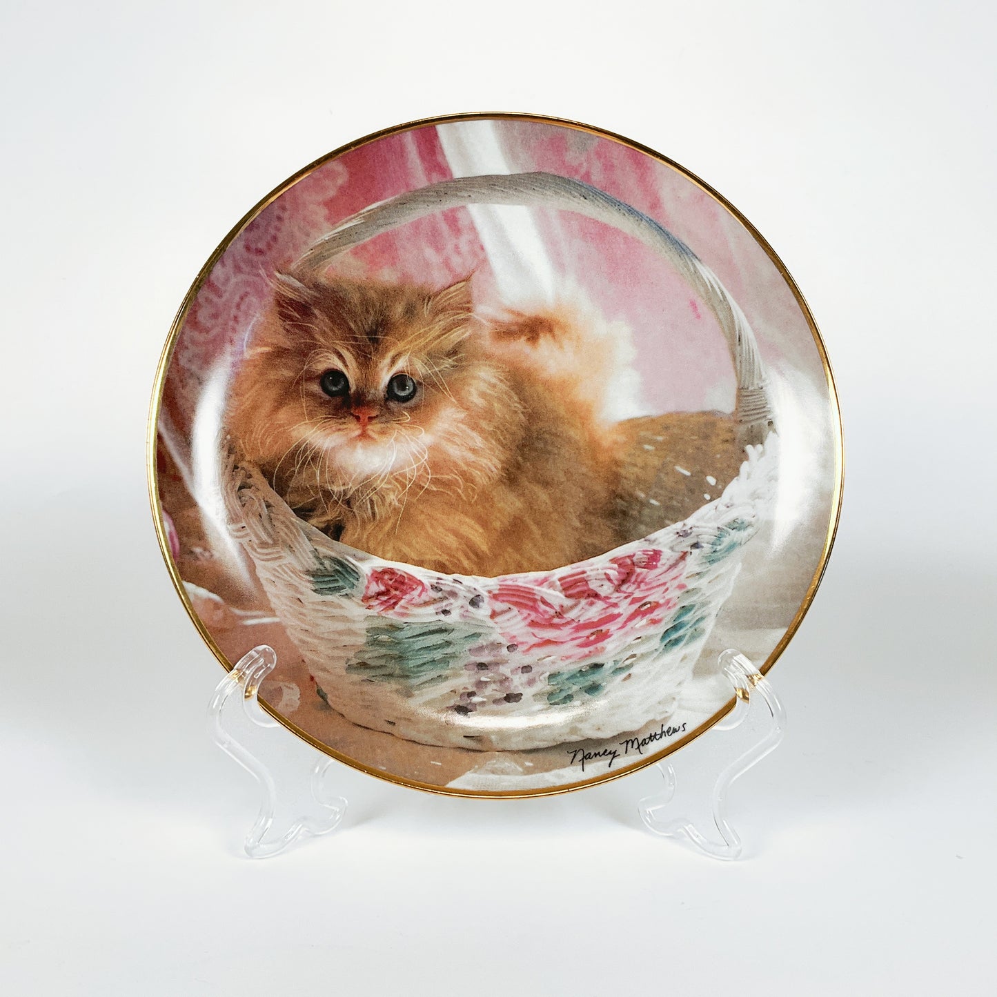 Franklin Mint - "Bundle of Joy" by Nancy Matthews Decorative Plate