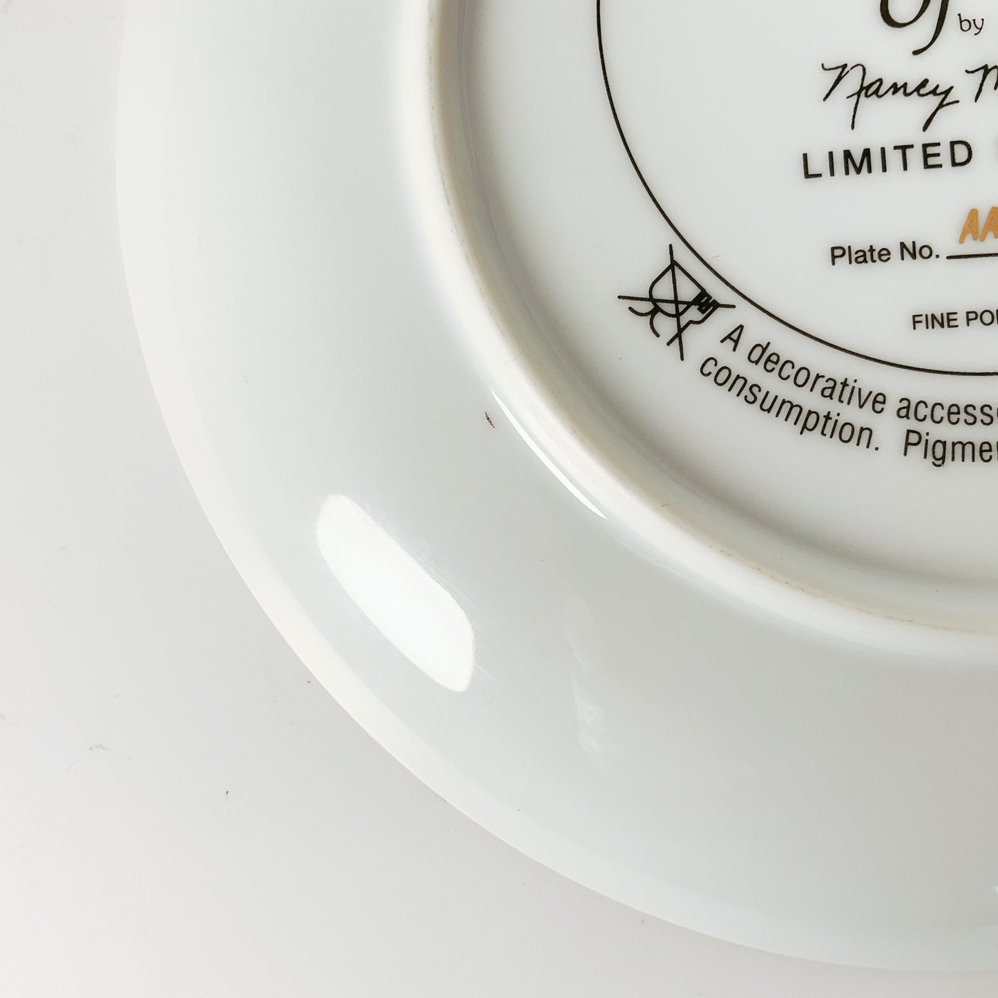 Franklin Mint - "Bundle of Joy" by Nancy Matthews Decorative Plate