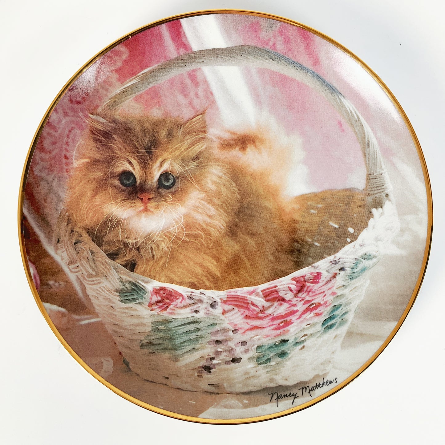 Franklin Mint - "Bundle of Joy" by Nancy Matthews Decorative Plate