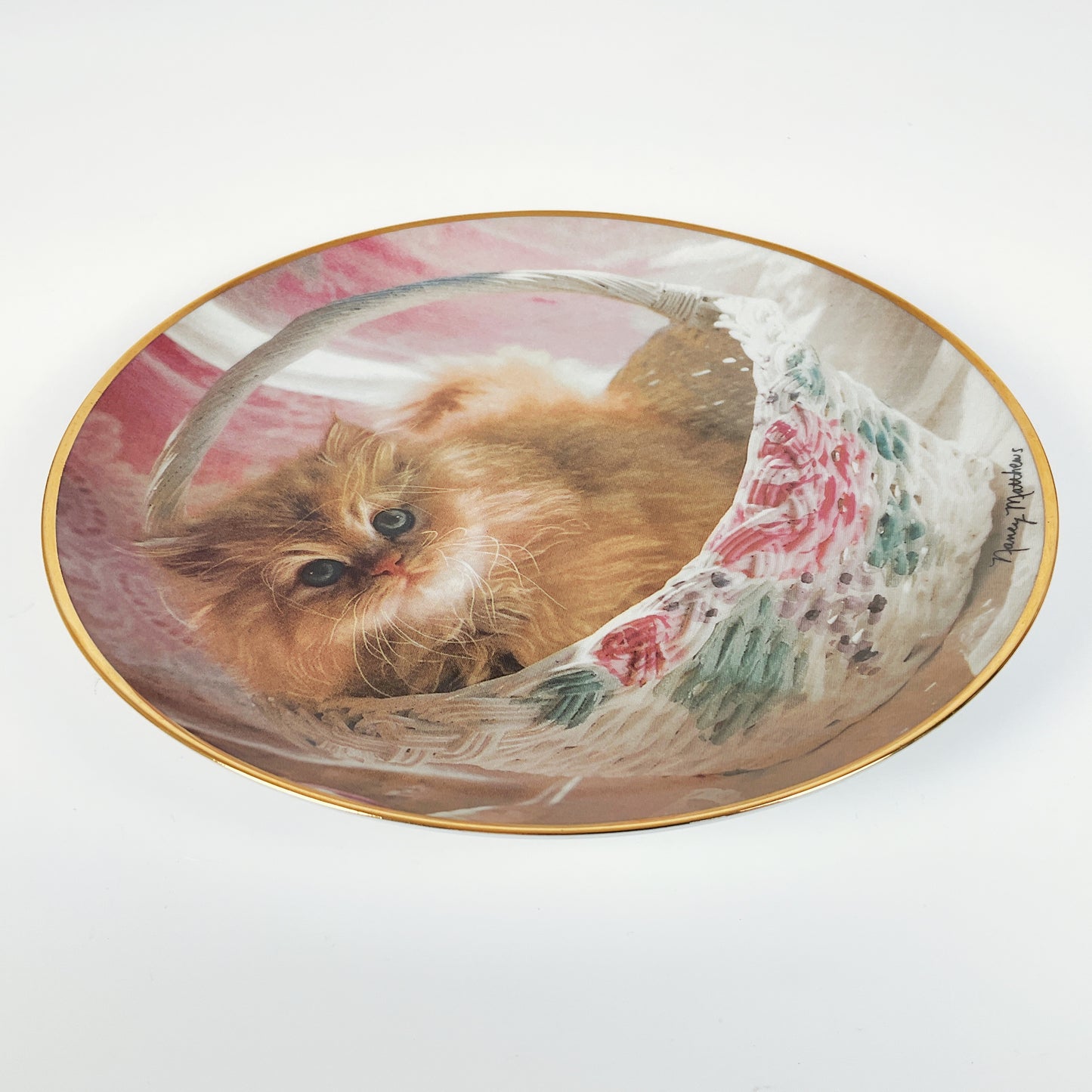 Franklin Mint - "Bundle of Joy" by Nancy Matthews Decorative Plate