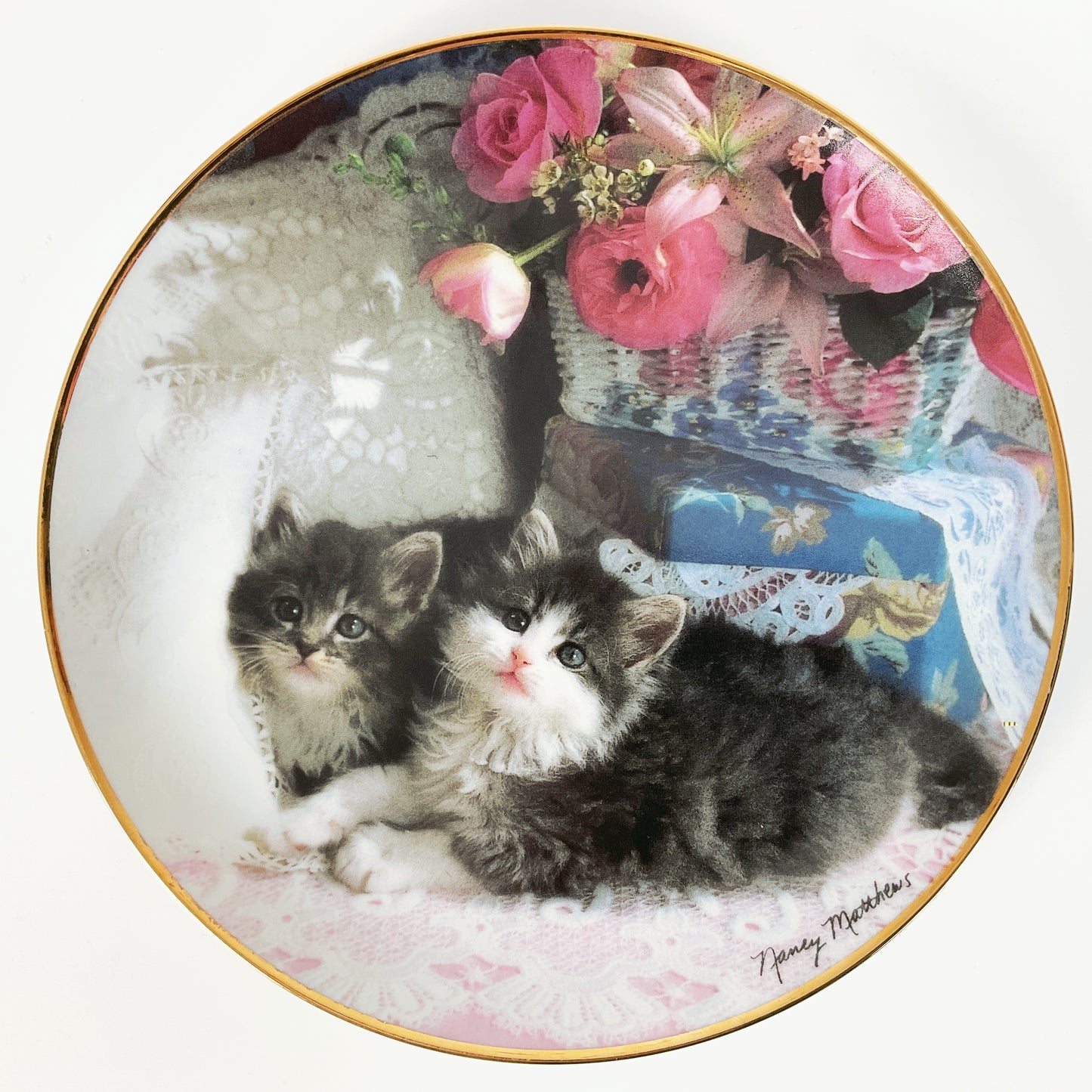 Franklin Mint - "Ladies of Leisure" by Nancy Matthews Decorative Plate