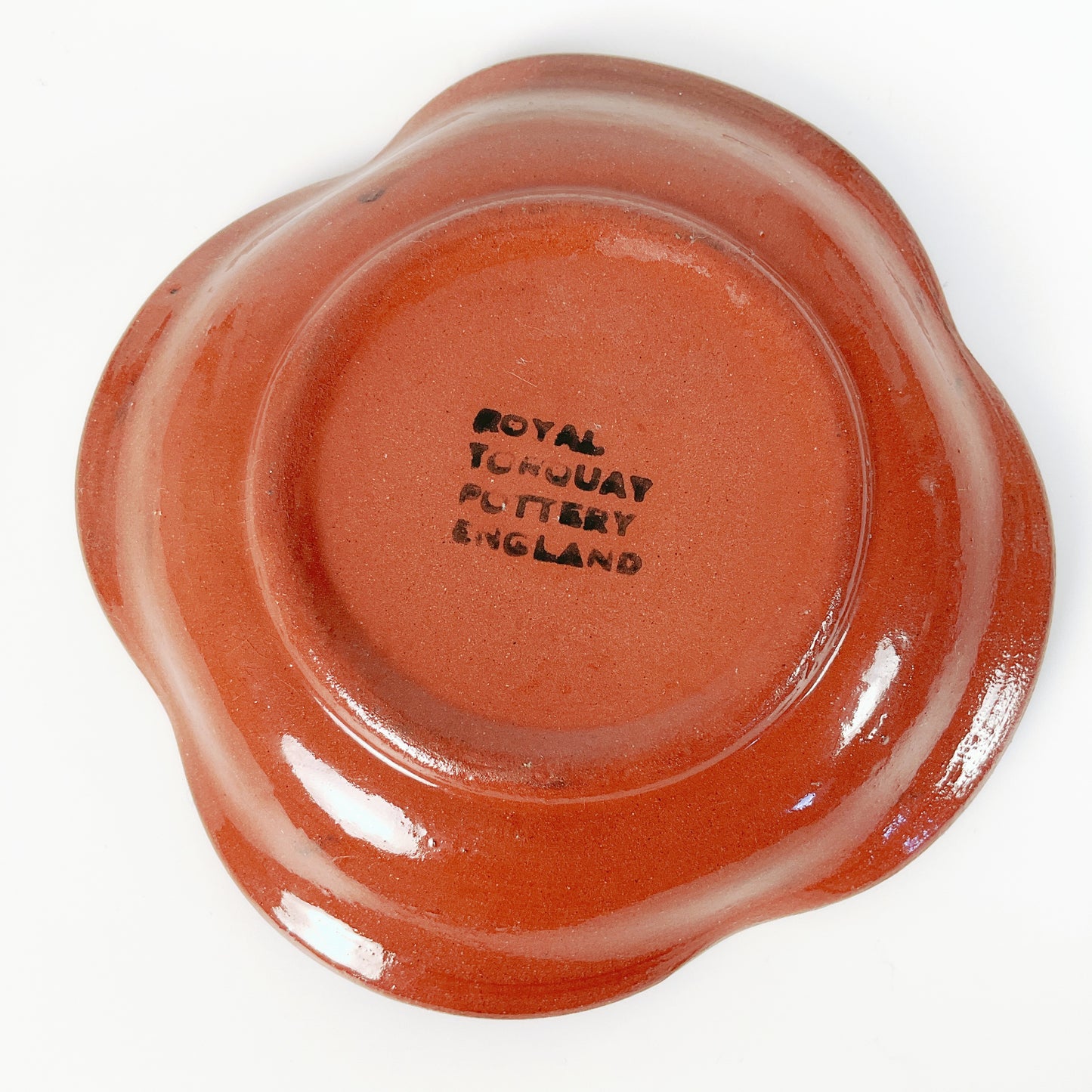 Royal Torquay Pottery "Shallow brooks are noisy" Dish