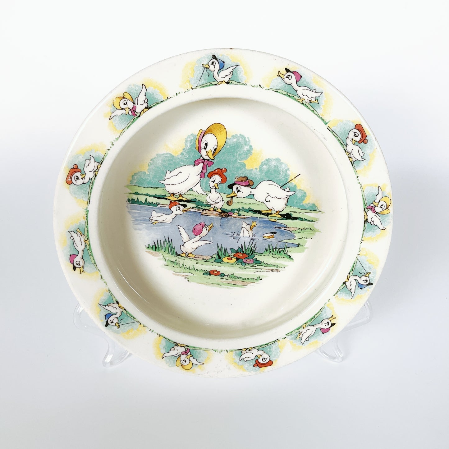 Wade Quack Quack Vintage Baby Bowl