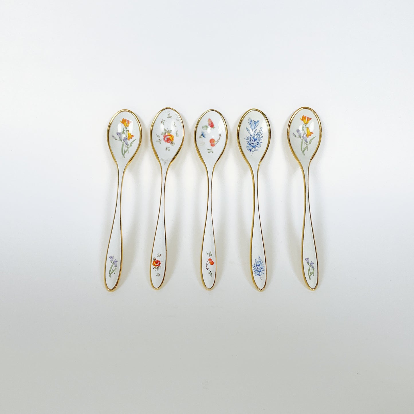 Sunup - Floral Five-Teaspoon Set