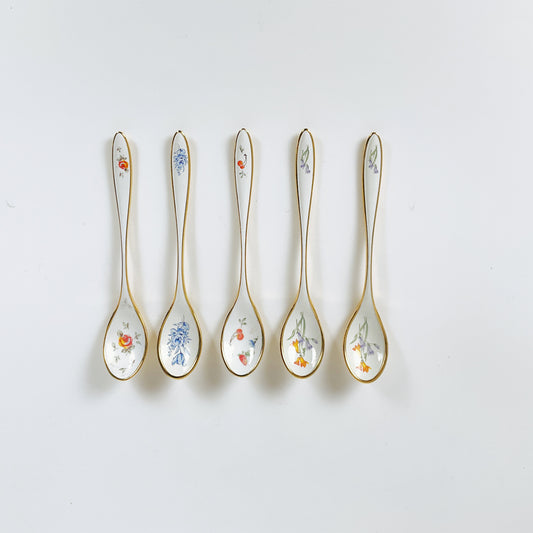 Sunup - Floral Five-Teaspoon Set