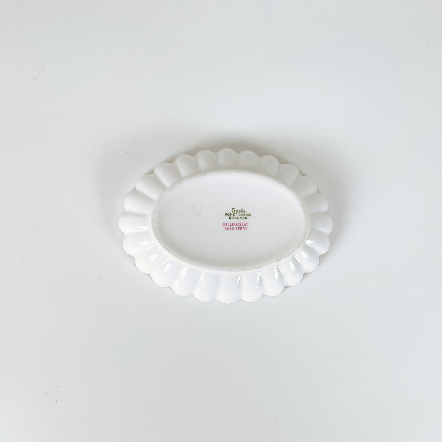 Vintage Spode England - Bone China Billingsley Rose Spray Set