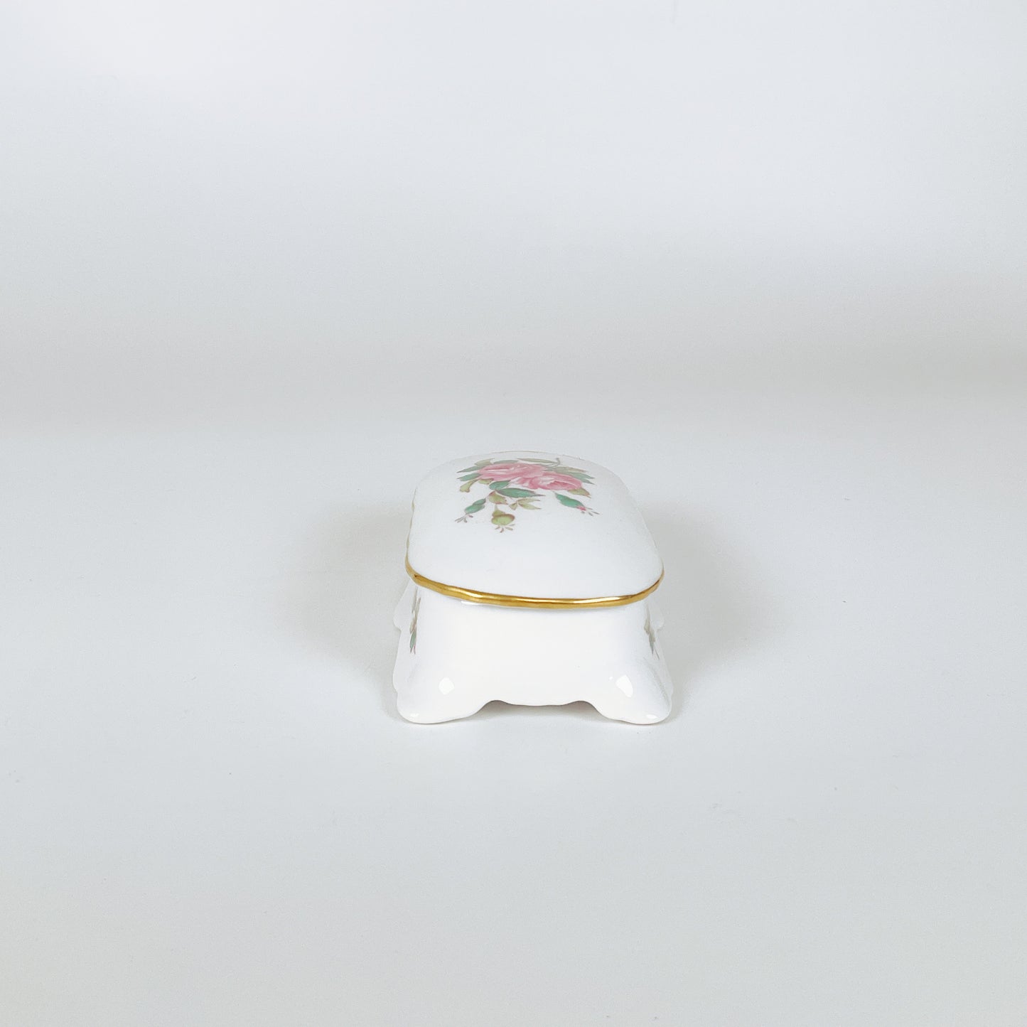 Vintage Spode England - Bone China Billingsley Rose Spray Set