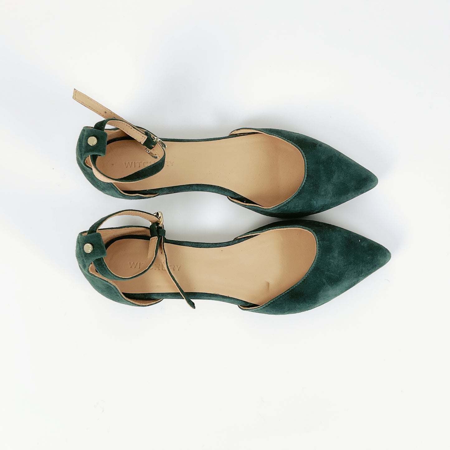 Witchery - Green Pointed Flats