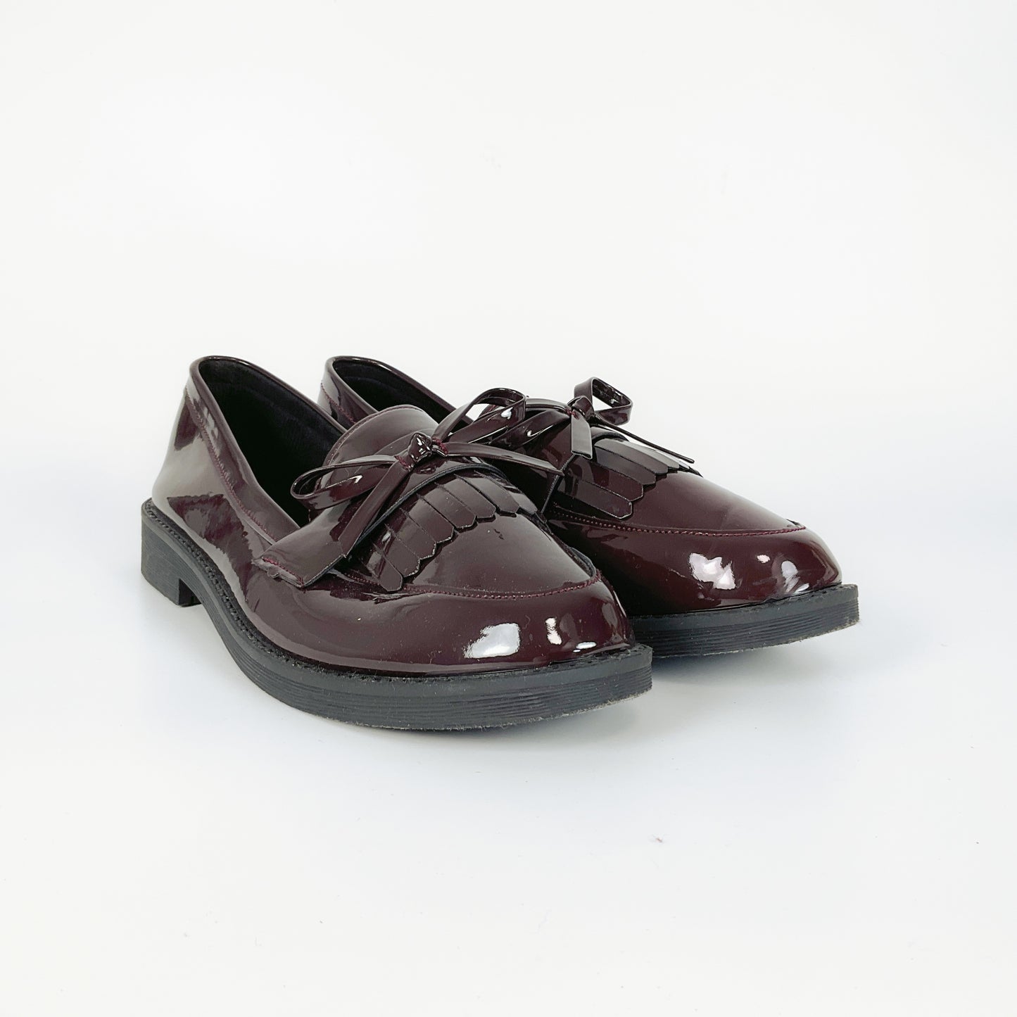 Maroon Loafers