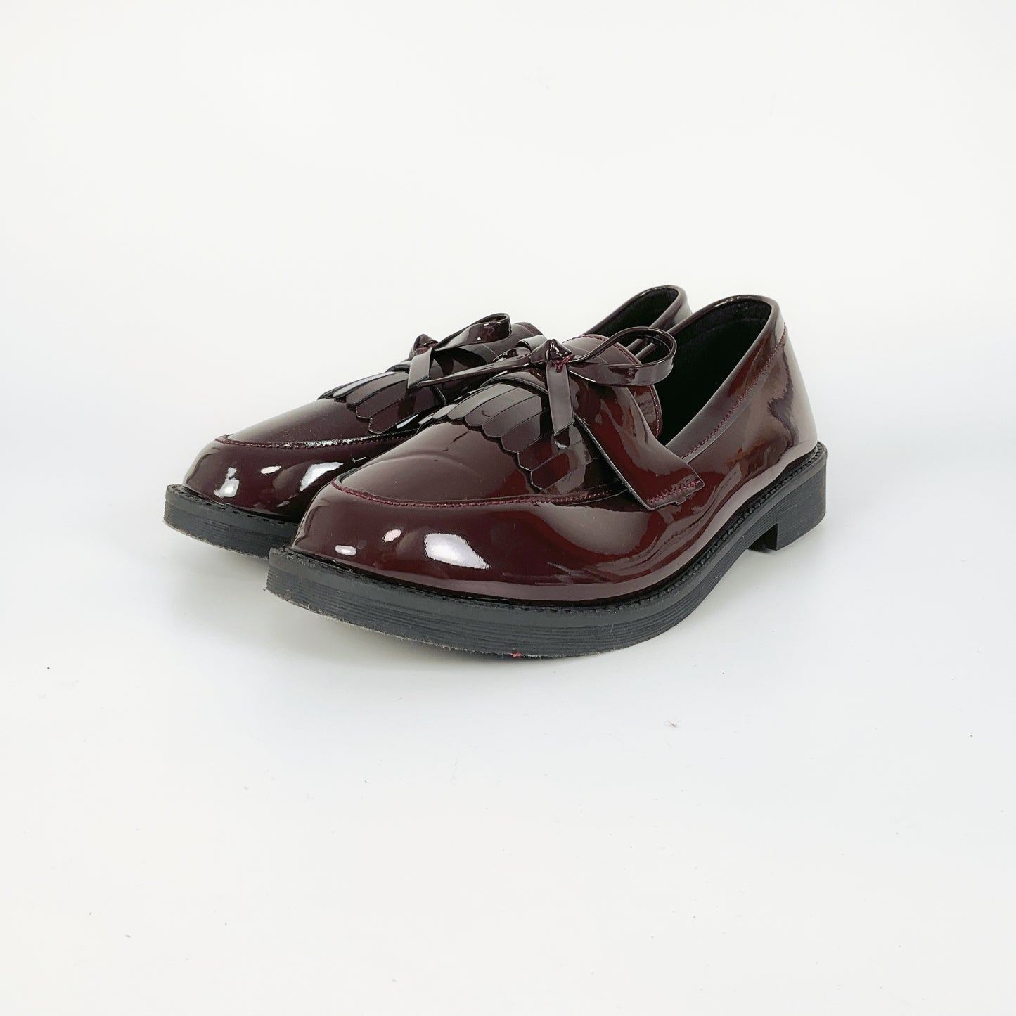 Maroon Loafers