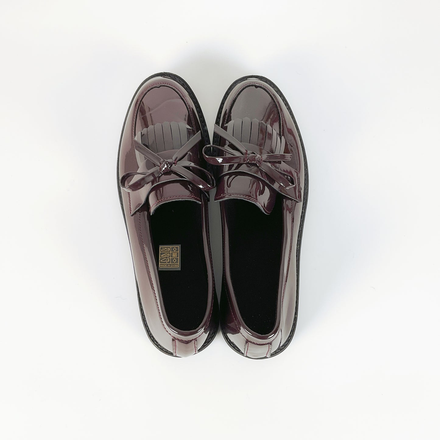 Maroon Loafers