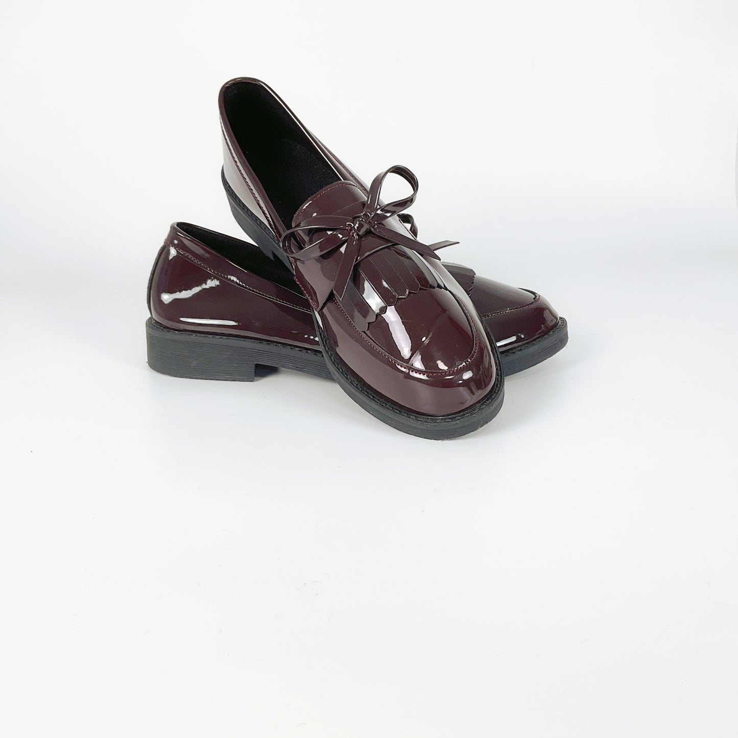 Maroon Loafers