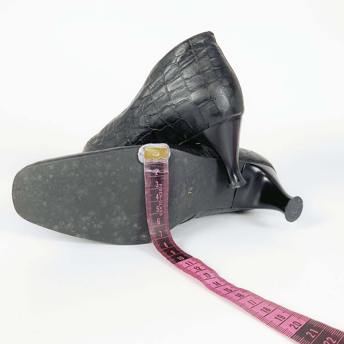 Marler - Kitten Heeled Black Shoes