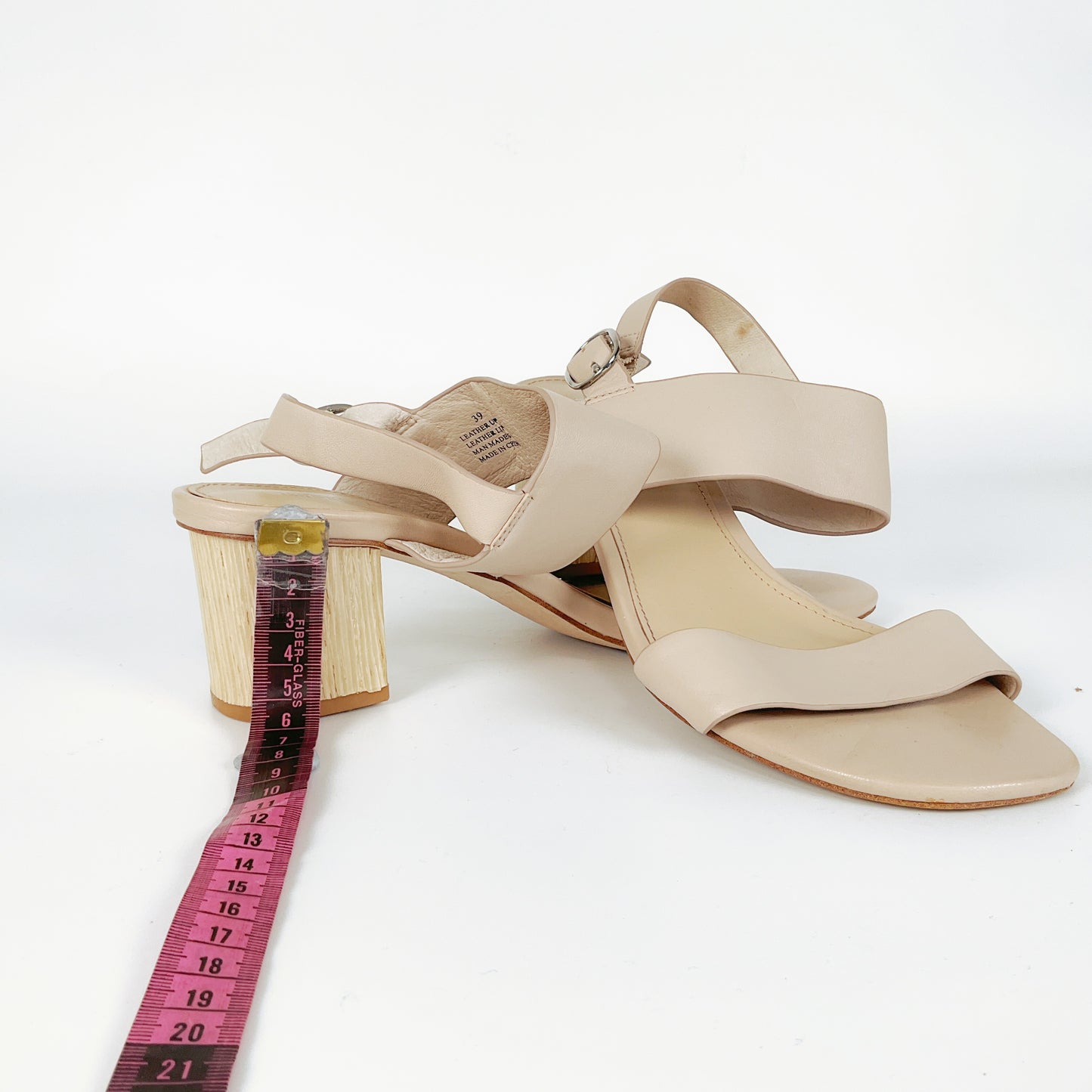 Isabella Anselmi - Nude Block Heels