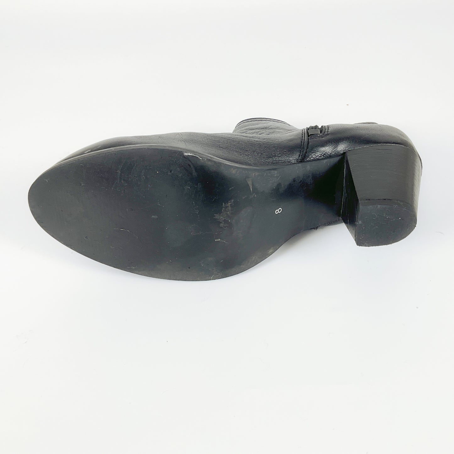 Paloma Rossi - Black Leather Ankle Boots