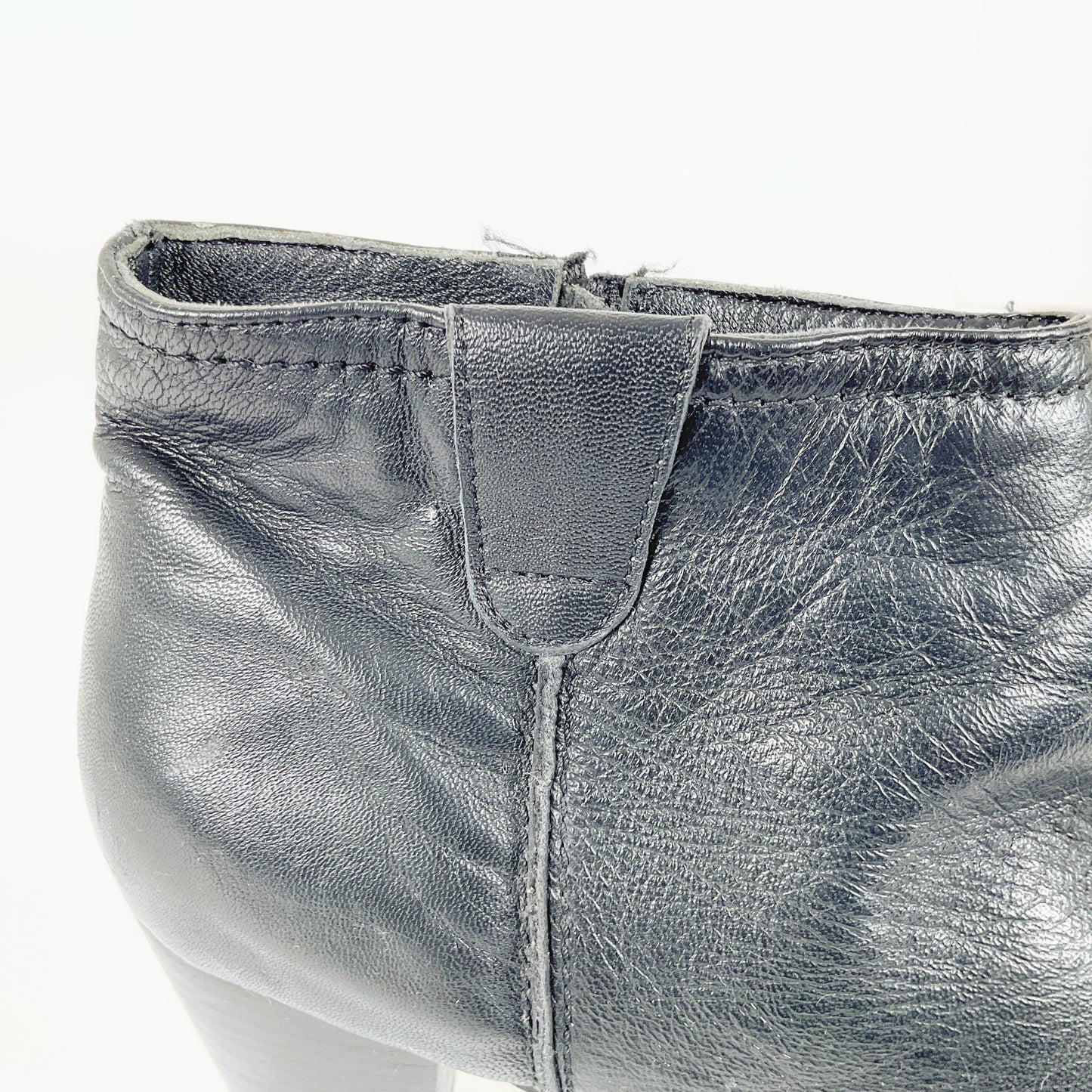 Paloma Rossi - Black Leather Ankle Boots