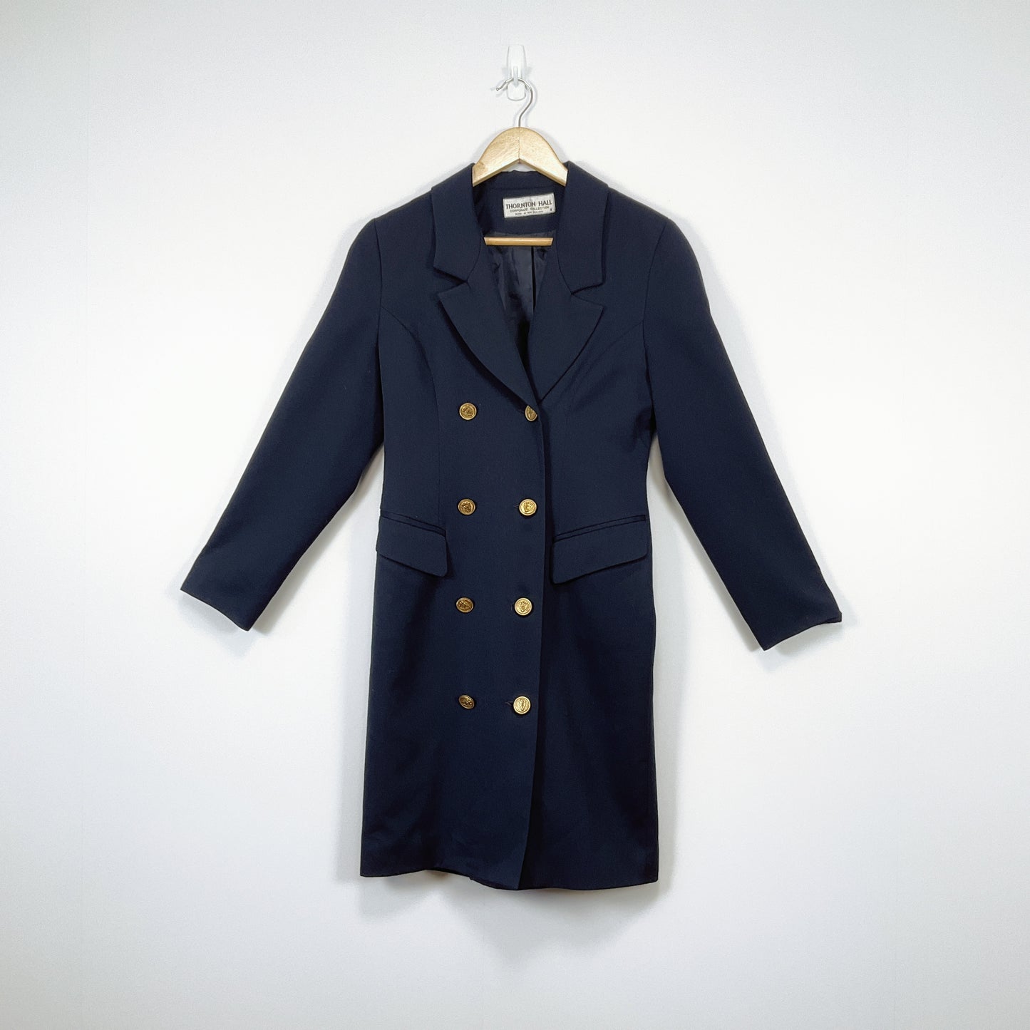 Thornton Hall - Navy Double-Breasted Blazer