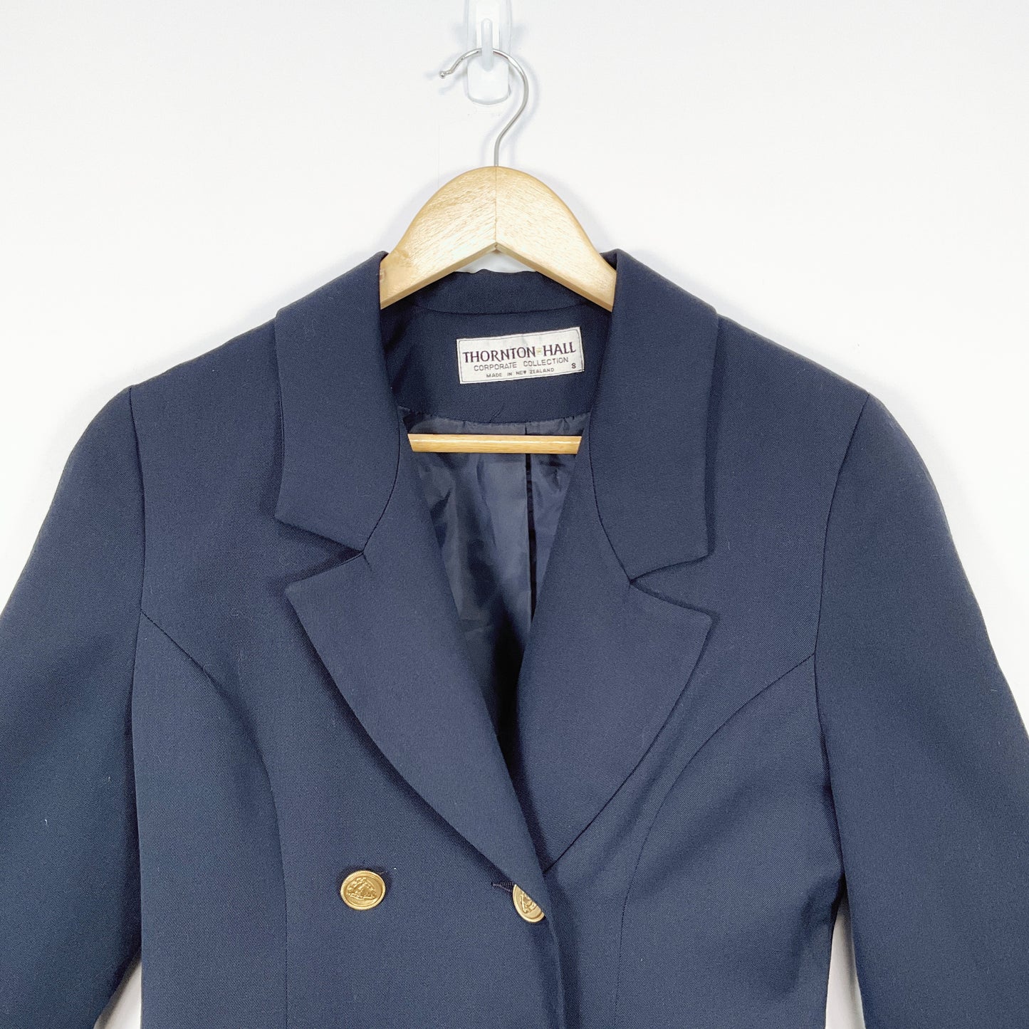 Thornton Hall - Navy Double-Breasted Blazer