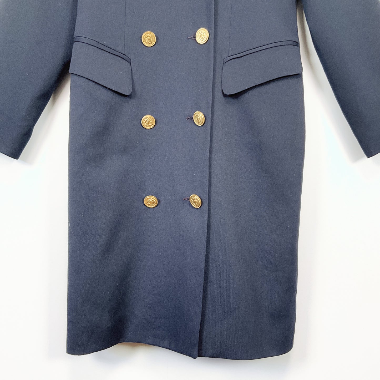 Thornton Hall - Navy Double-Breasted Blazer