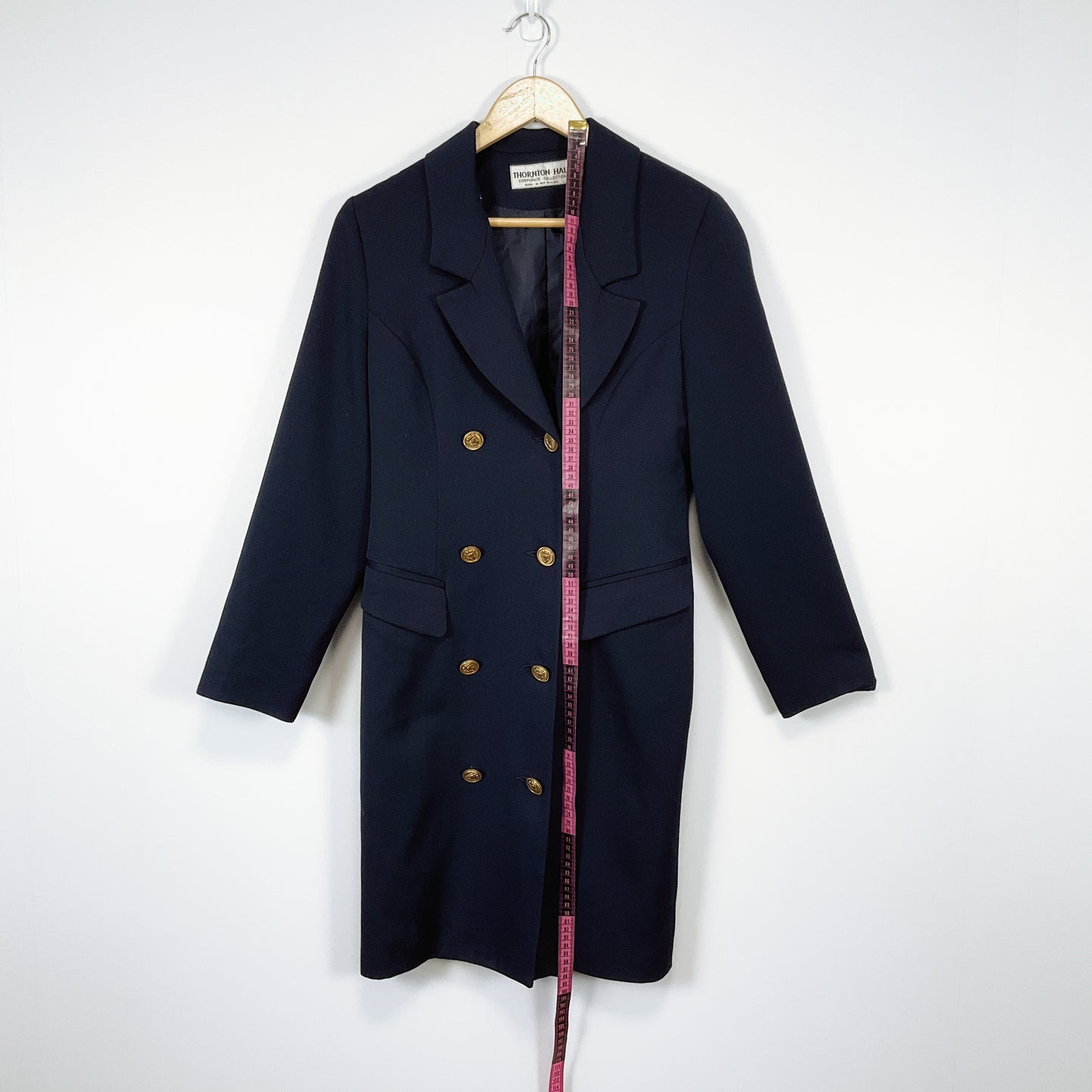 Thornton Hall - Navy Double-Breasted Blazer