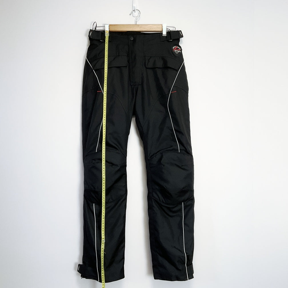 Leoshi- Black Motorcycle Riding Pants
