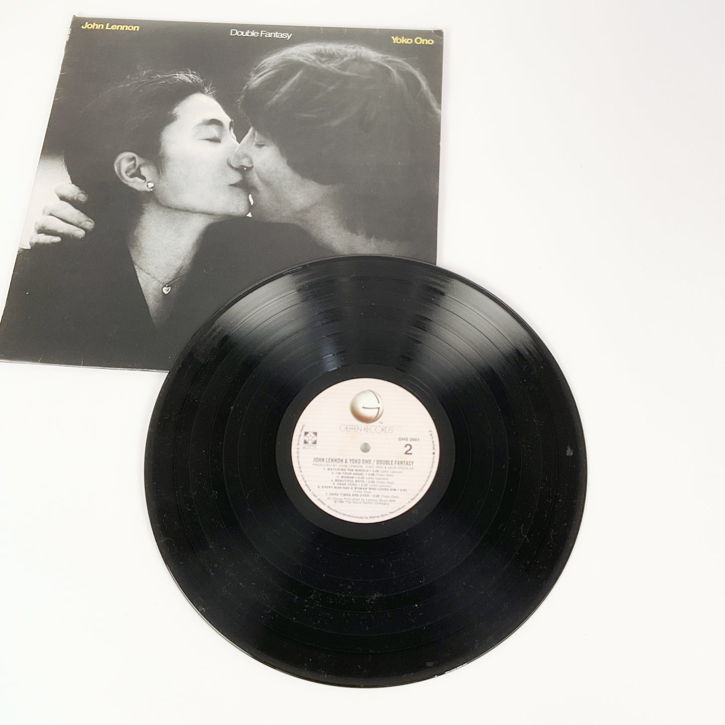 John Lennon & Yoko Ono Double Fantasy Vinyl Record