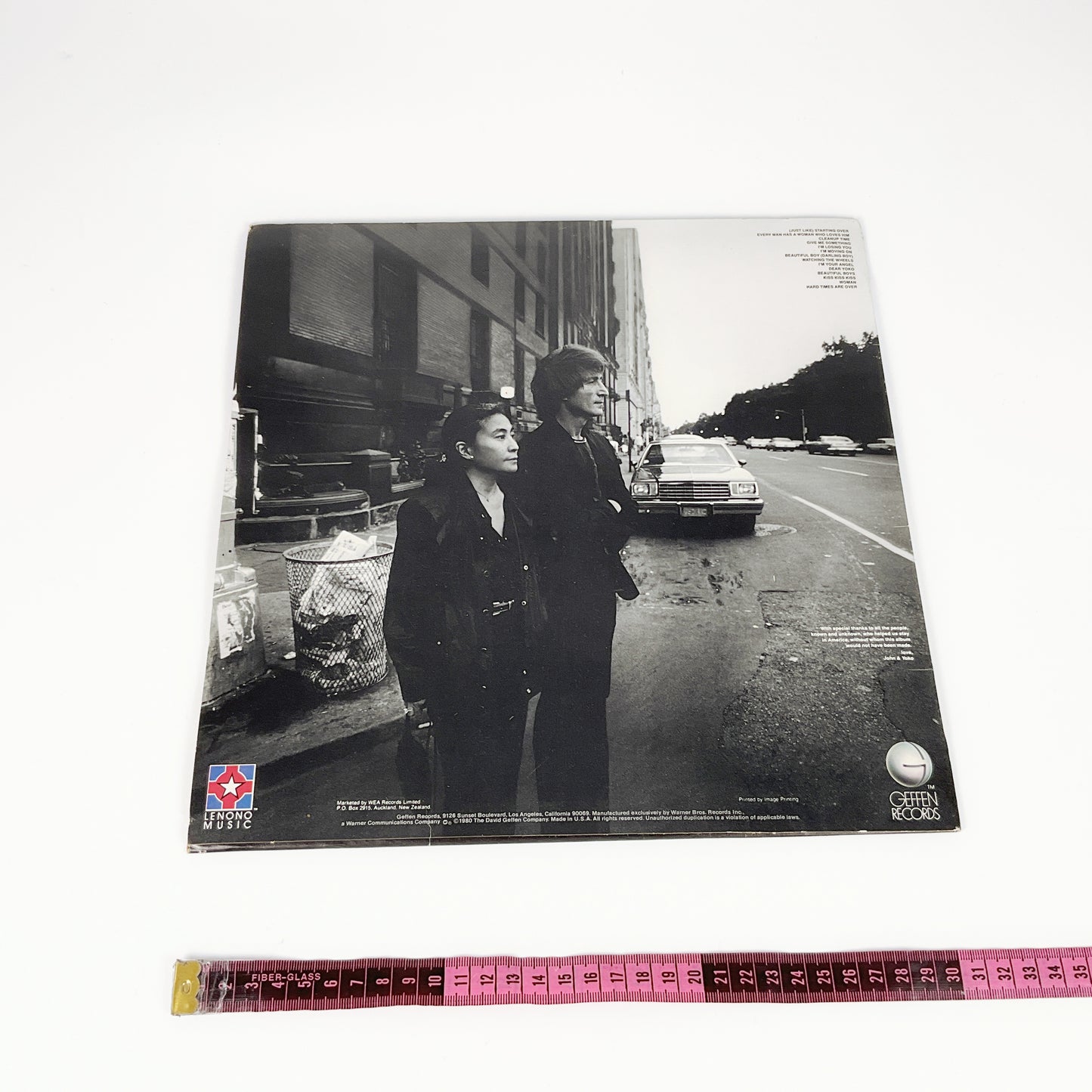 John Lennon & Yoko Ono Double Fantasy Vinyl Record