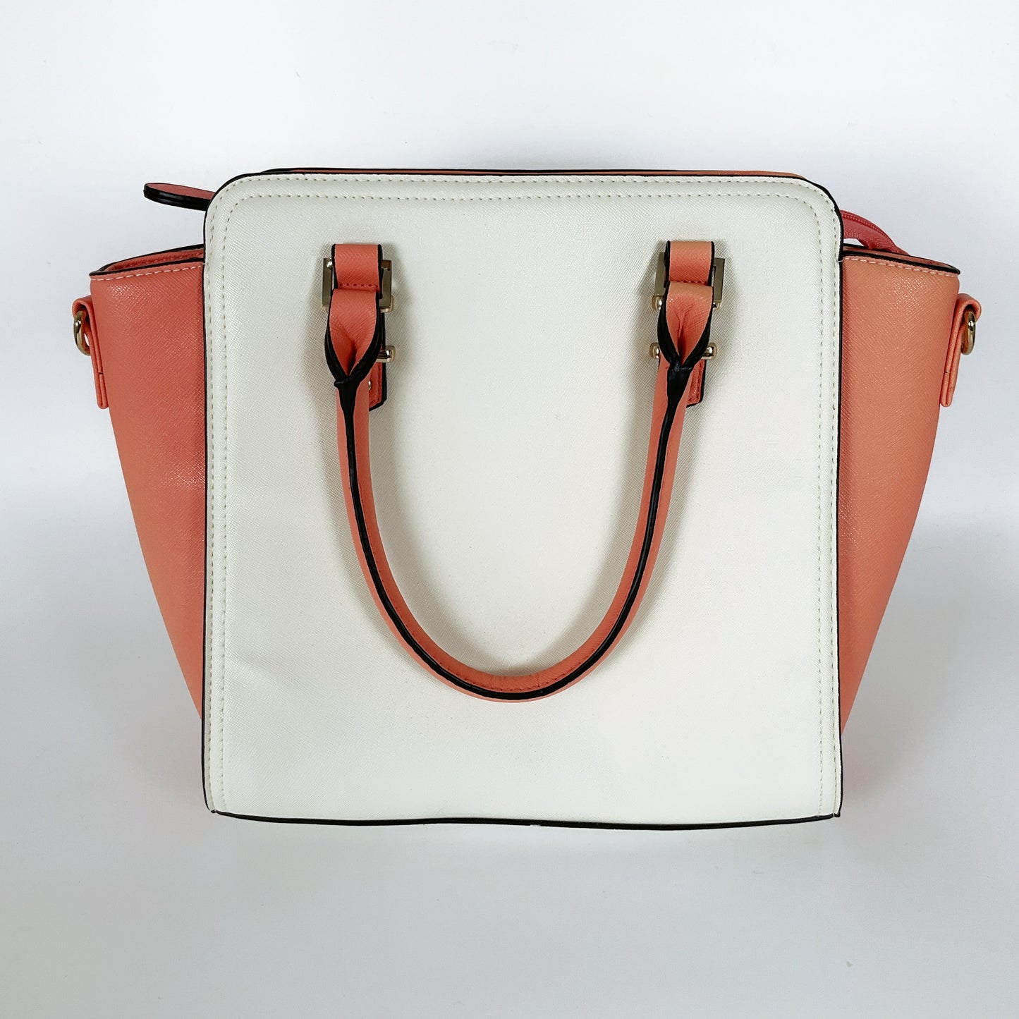 Ruby & Kit - Pink & White Handbag