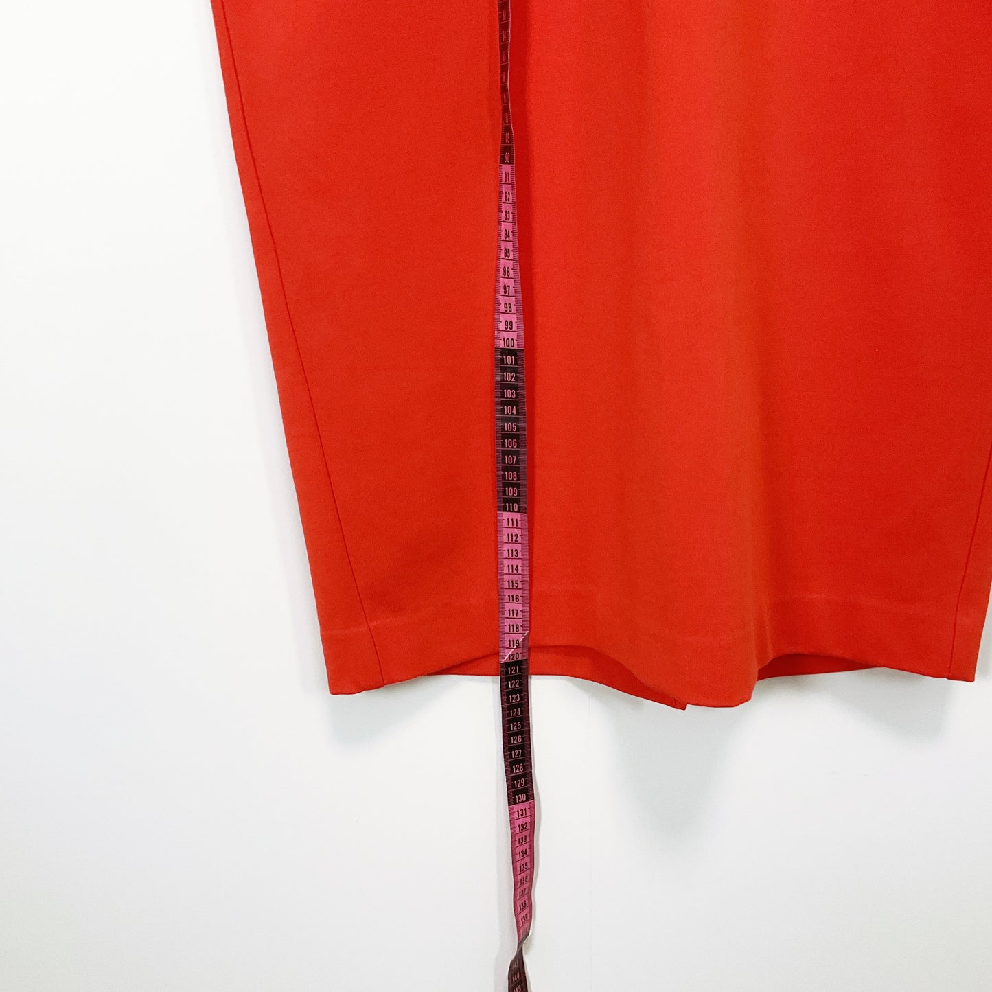 CUE - Back zip Red Dress