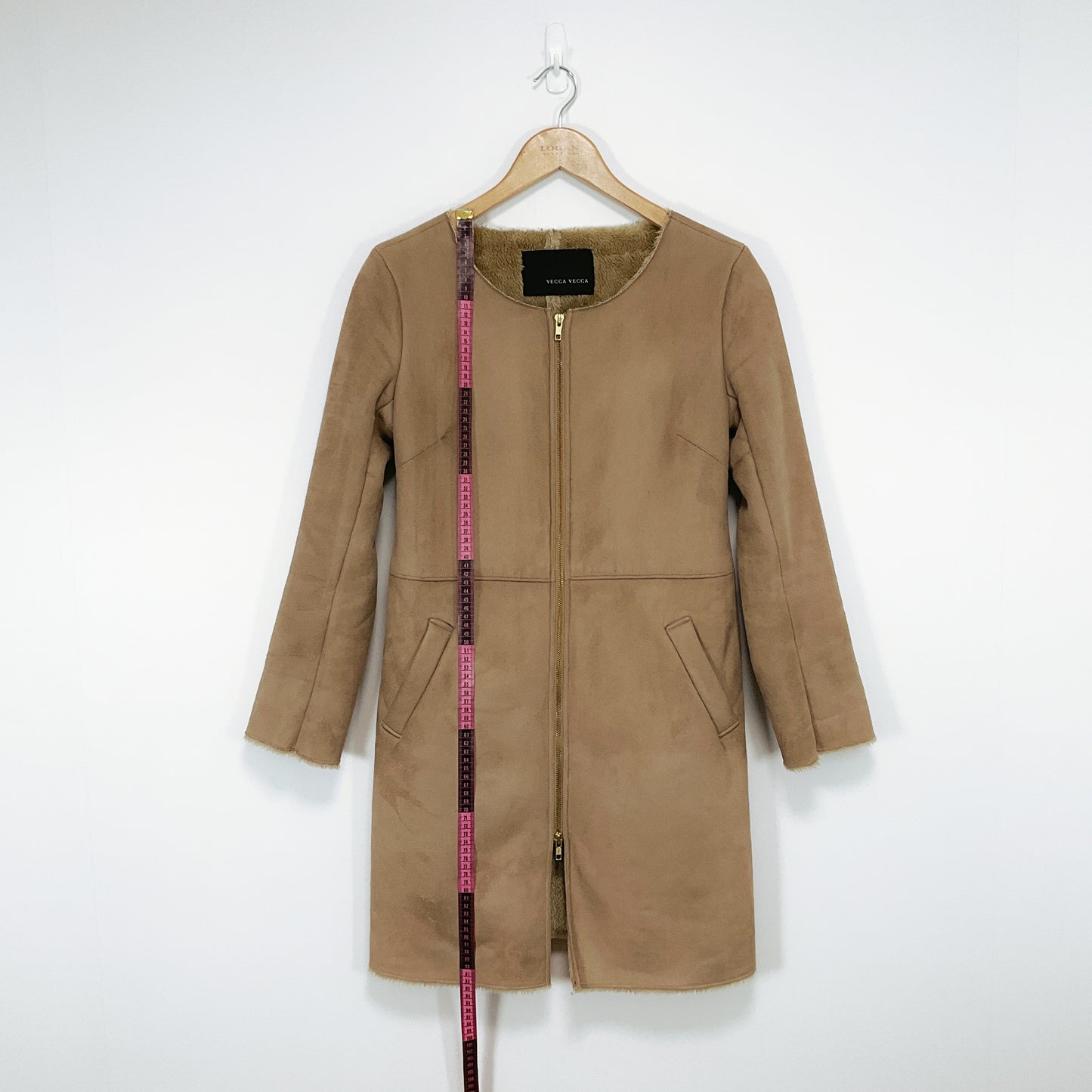 YECCA VECCA - Light Brown Coat