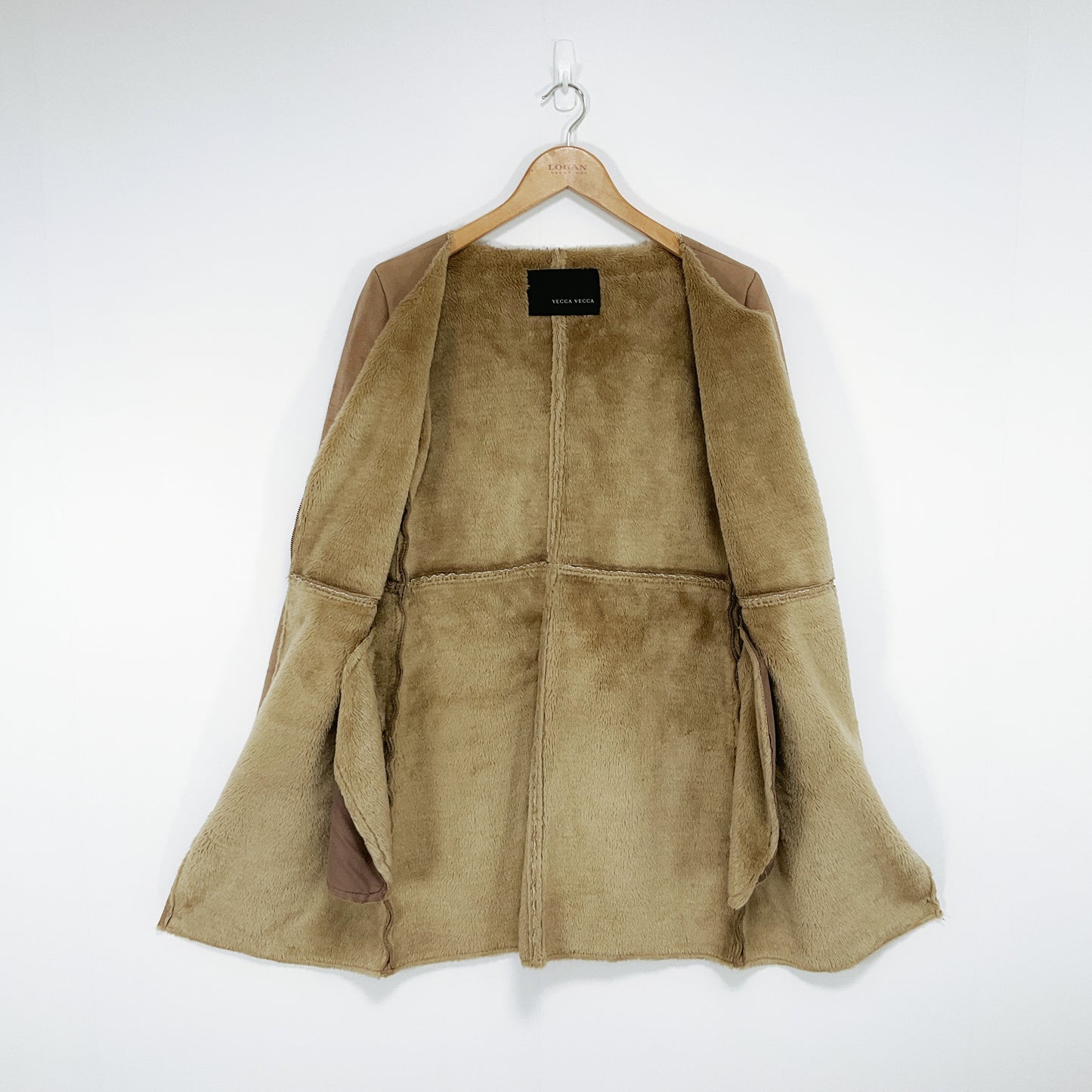 YECCA VECCA - Light Brown Coat