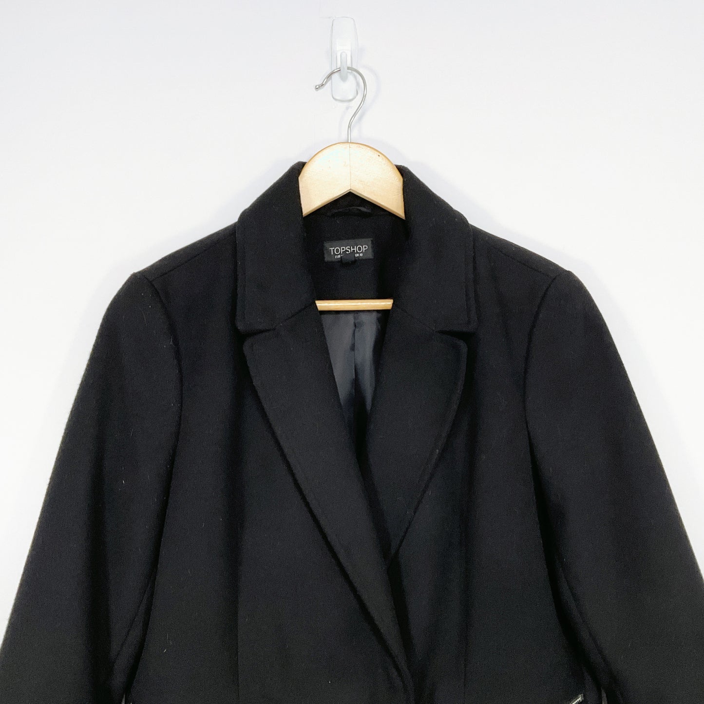 TOPSHOP - Black Long Jacket