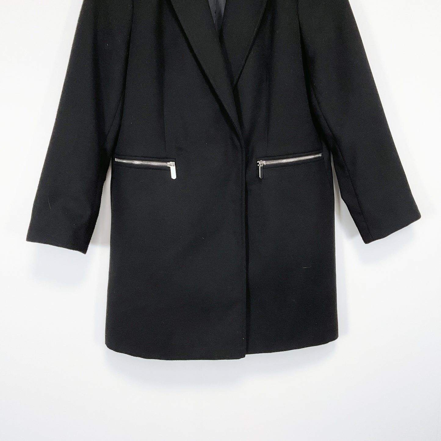 TOPSHOP - Black Long Jacket