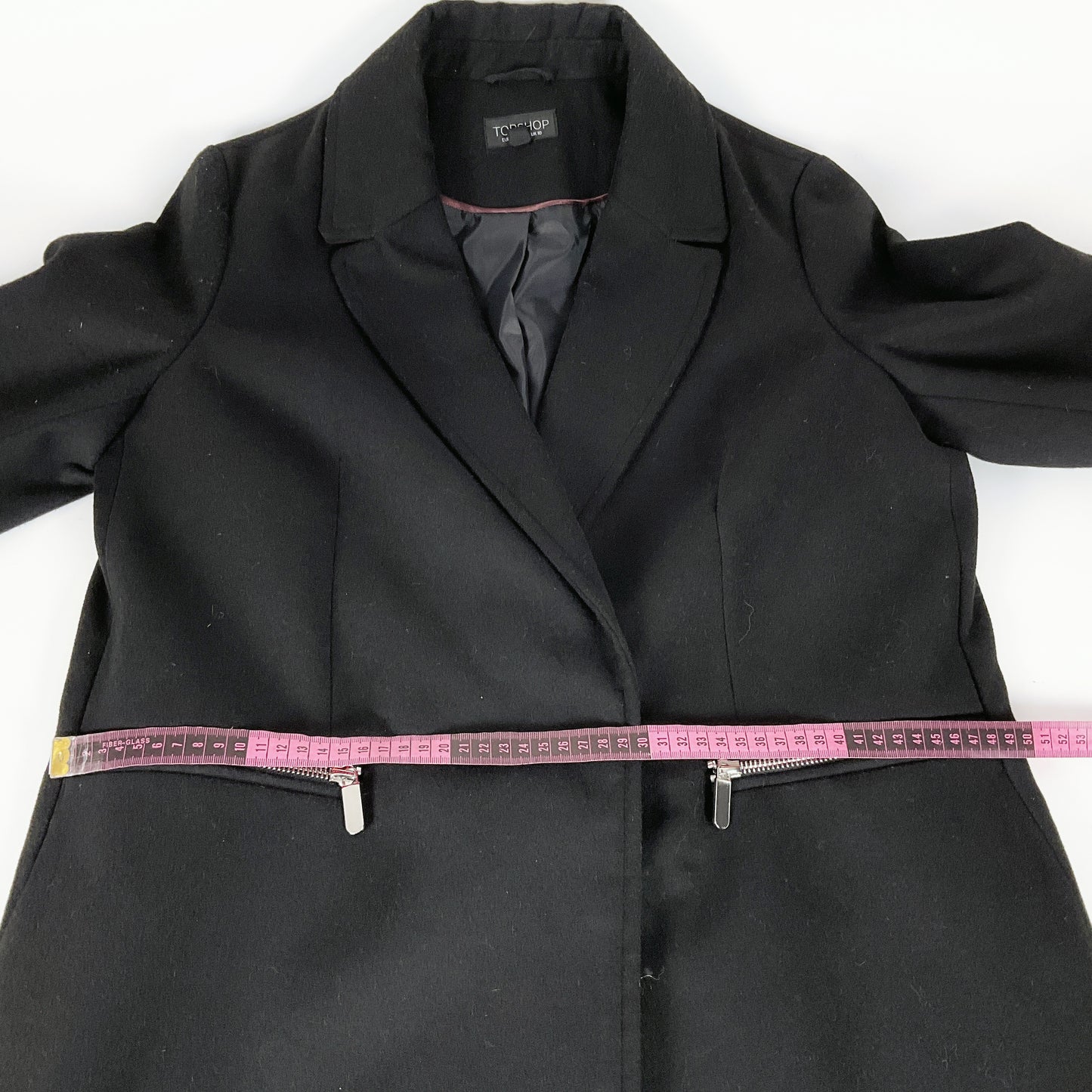 TOPSHOP - Black Long Jacket