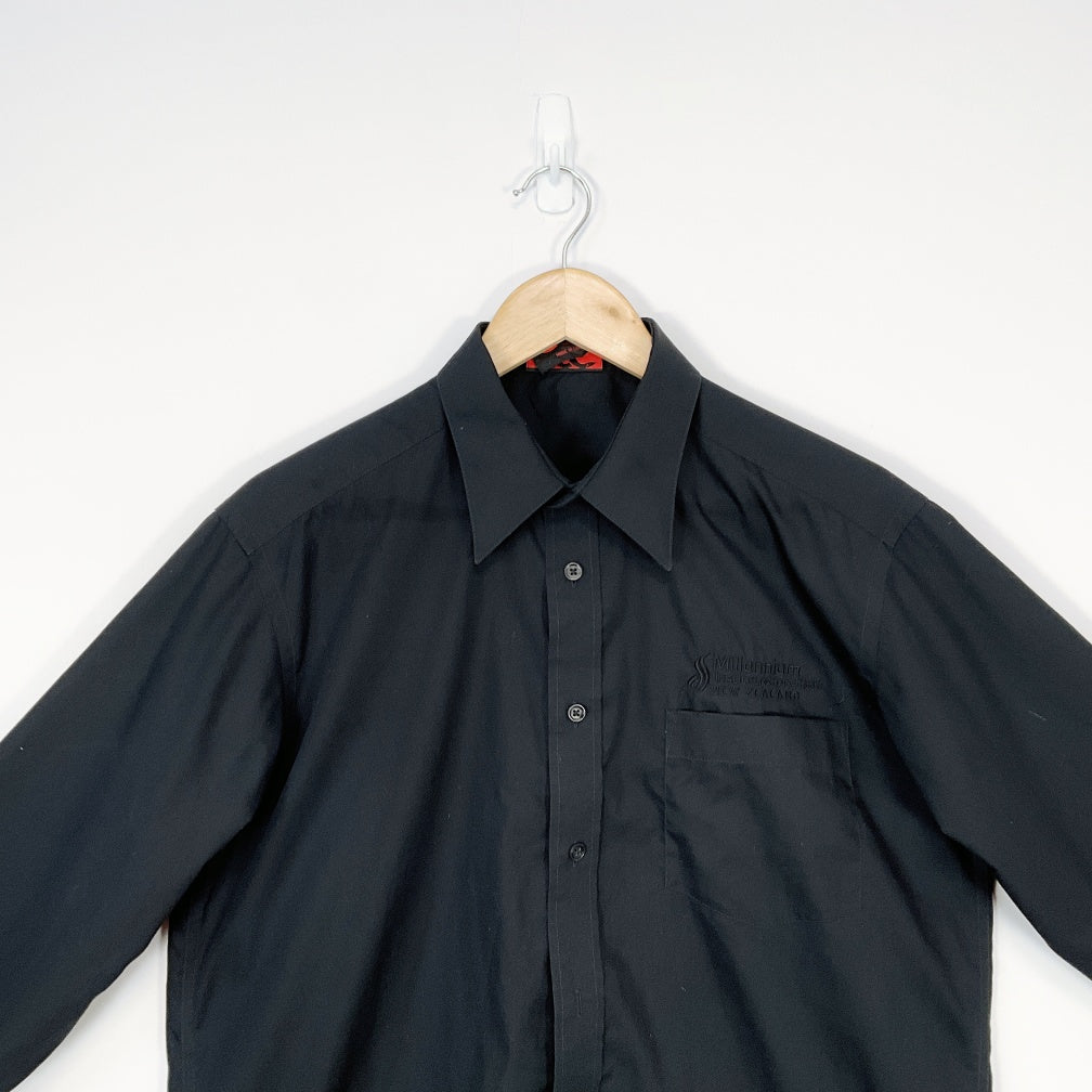 CCC Canterbury - Black Millennium Uniform Button-Up Shirt
