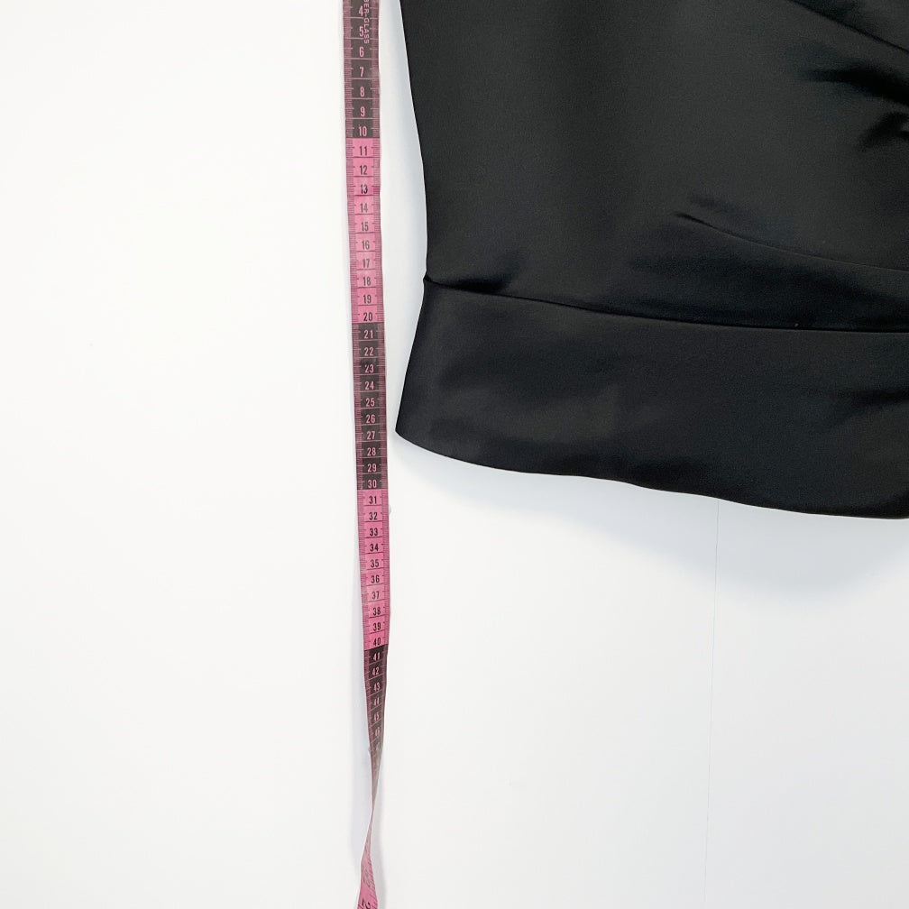 Purple Patch - Black Corset Bustier Top