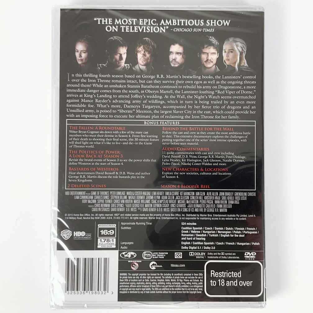 Game of Thrones 6 season full DVD set