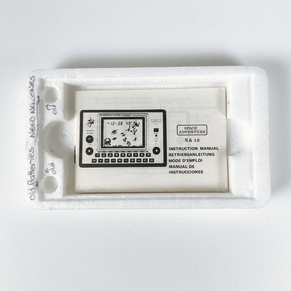 TRONICA Space Adventure SA 12 Handheld LCD Game 1983