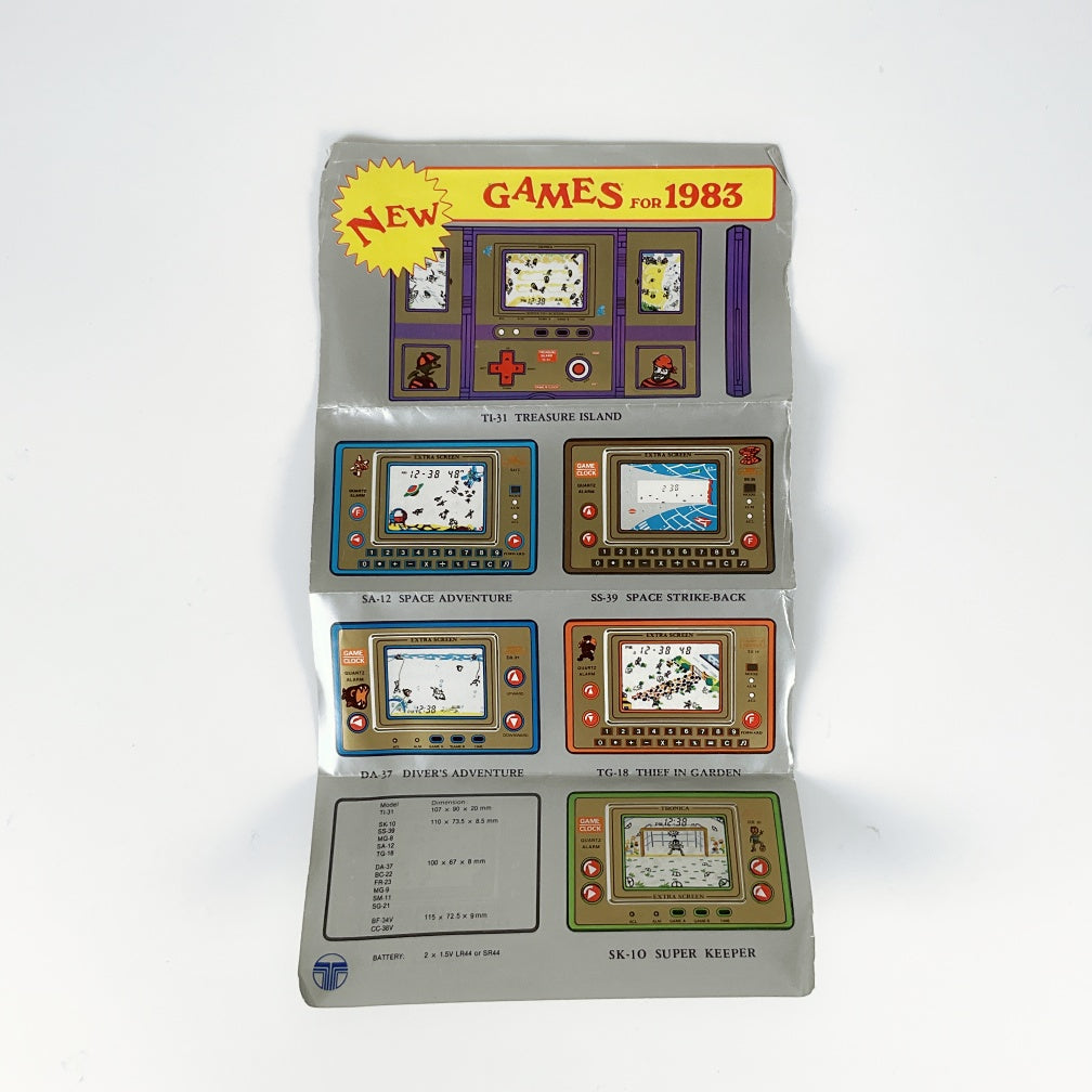 TRONICA Space Adventure SA 12 Handheld LCD Game 1983