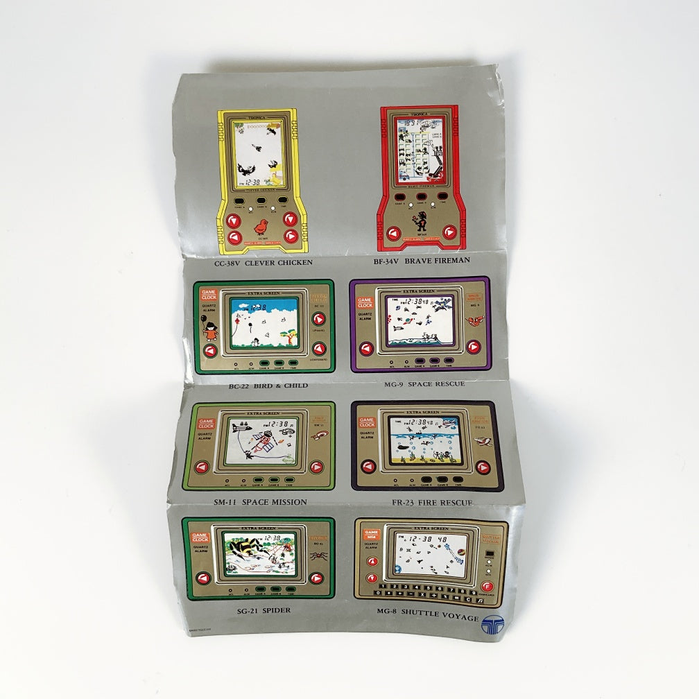 TRONICA Space Adventure SA 12 Handheld LCD Game 1983